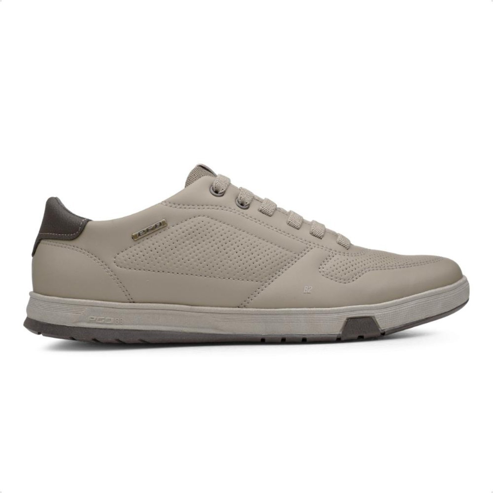 Vista 2 Sapatênis Pegada Casual Element Masculino branco PEGADA branco