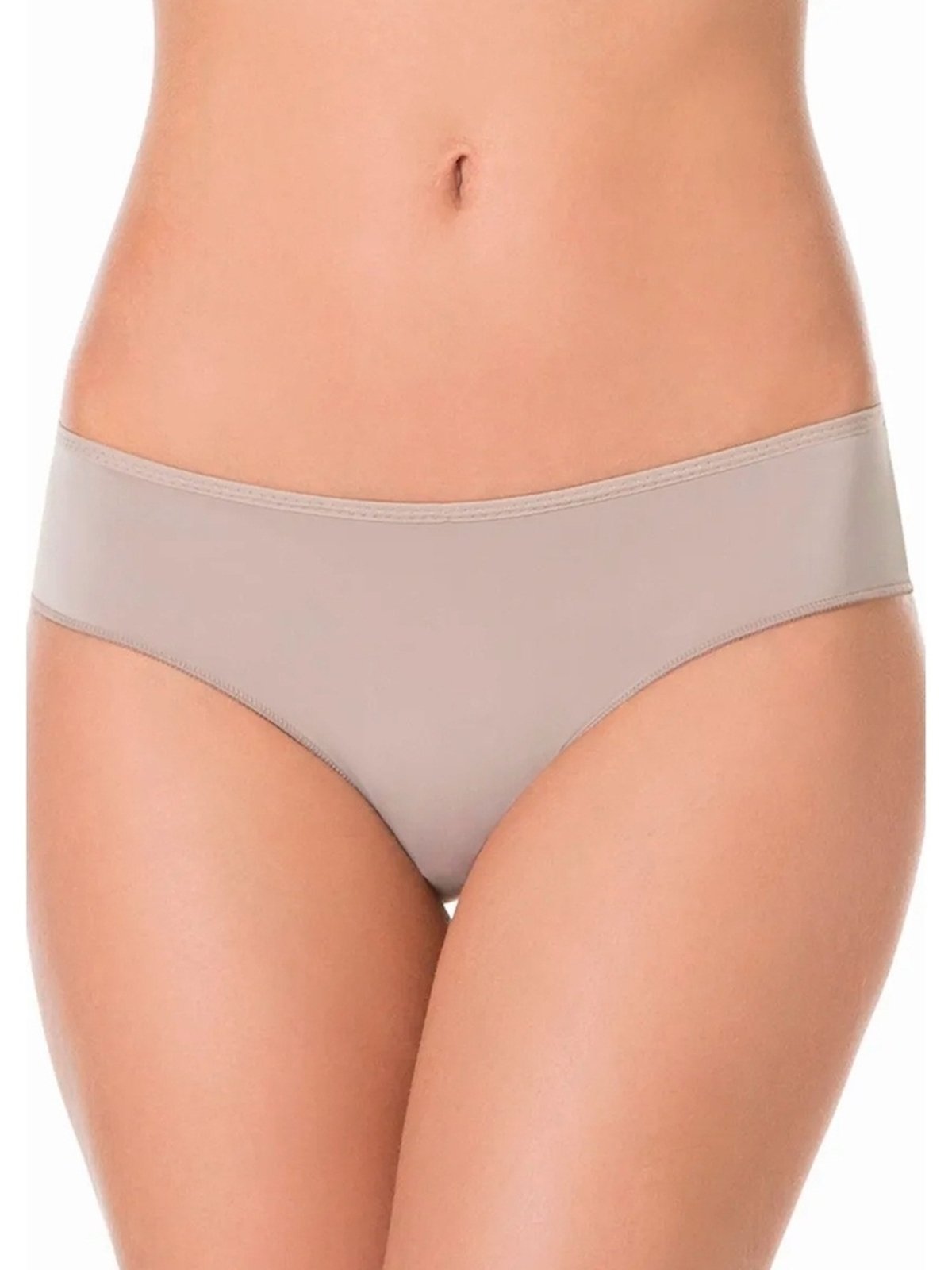 Vista 3 Kit com 2 Calcinhas Biquíni Liz 50376 bege Liz bege