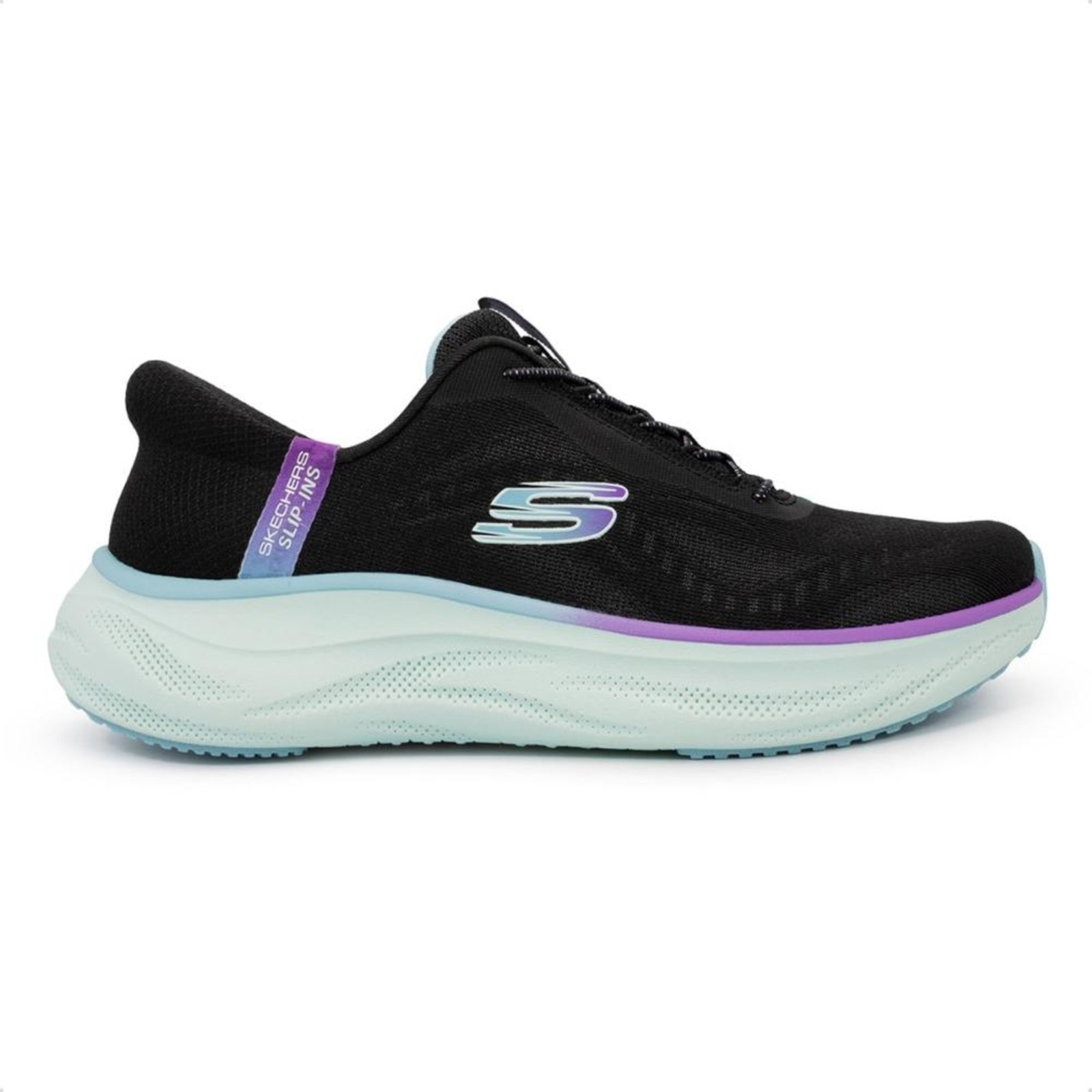 Tênis Skechers Feminino Skech Cloud-Perfectly Plush Preto