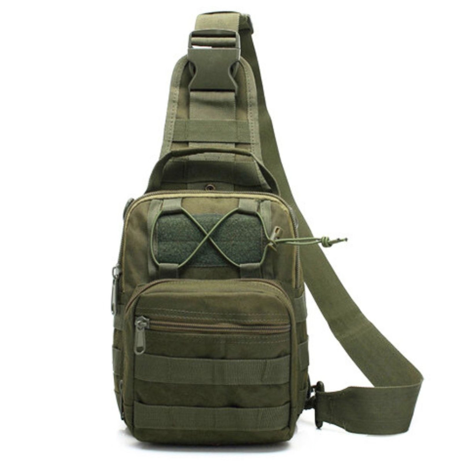 Bolsa Masculina Transversal Militar Shoulder Bag Tatica Mochila de Lado Peito