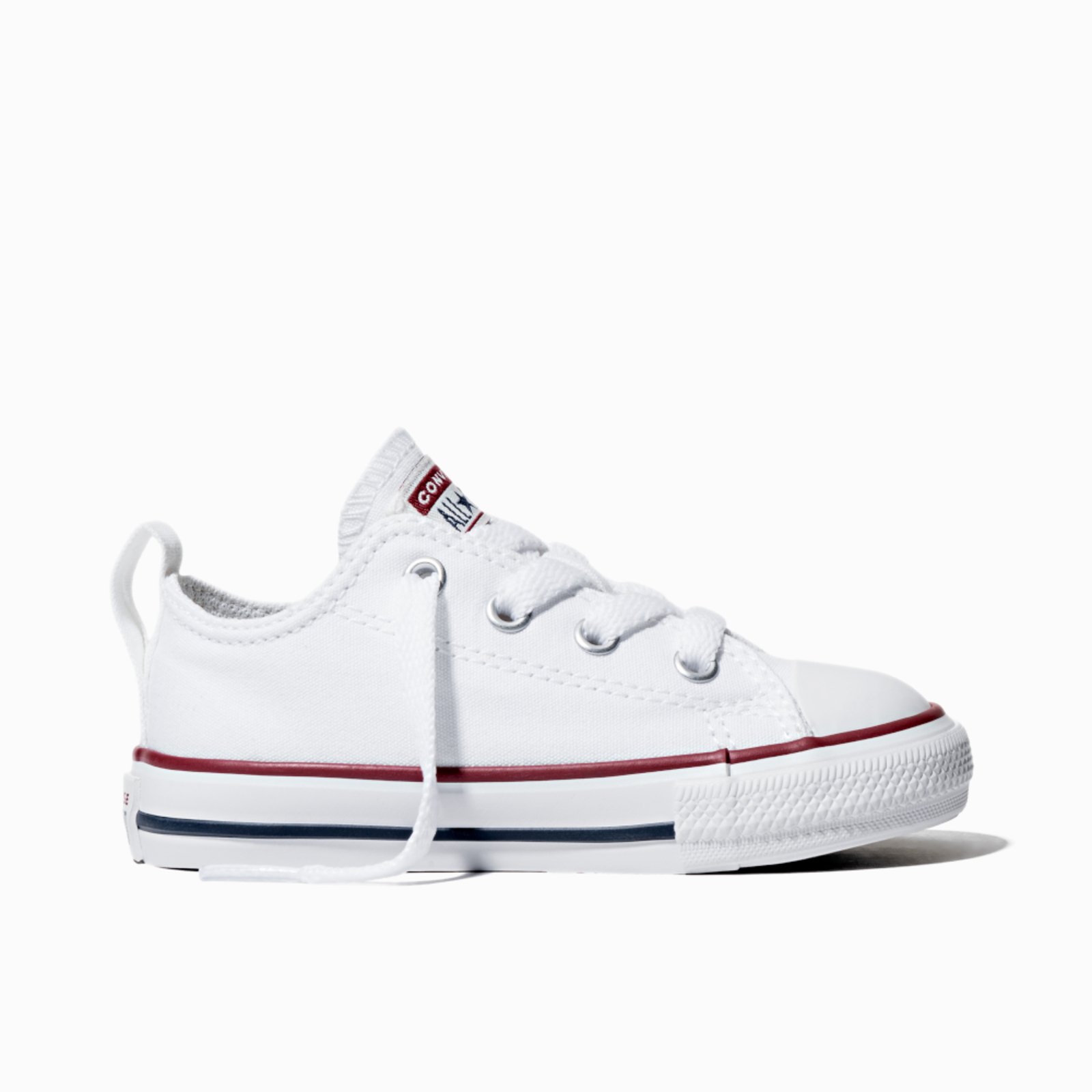 Infantil - Tênis Chuck Taylor All Star Canvas Cano Baixo Branco