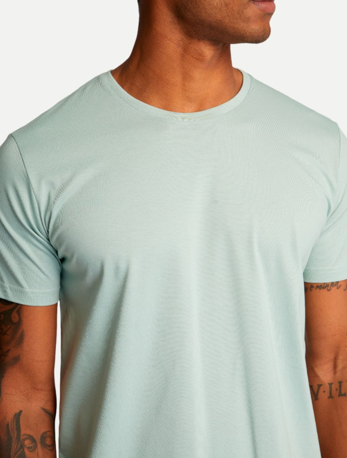 Vista 3 Camiseta King & Joe Pima Regular CA23801 Claro King E Joe verde King E Joe verde
