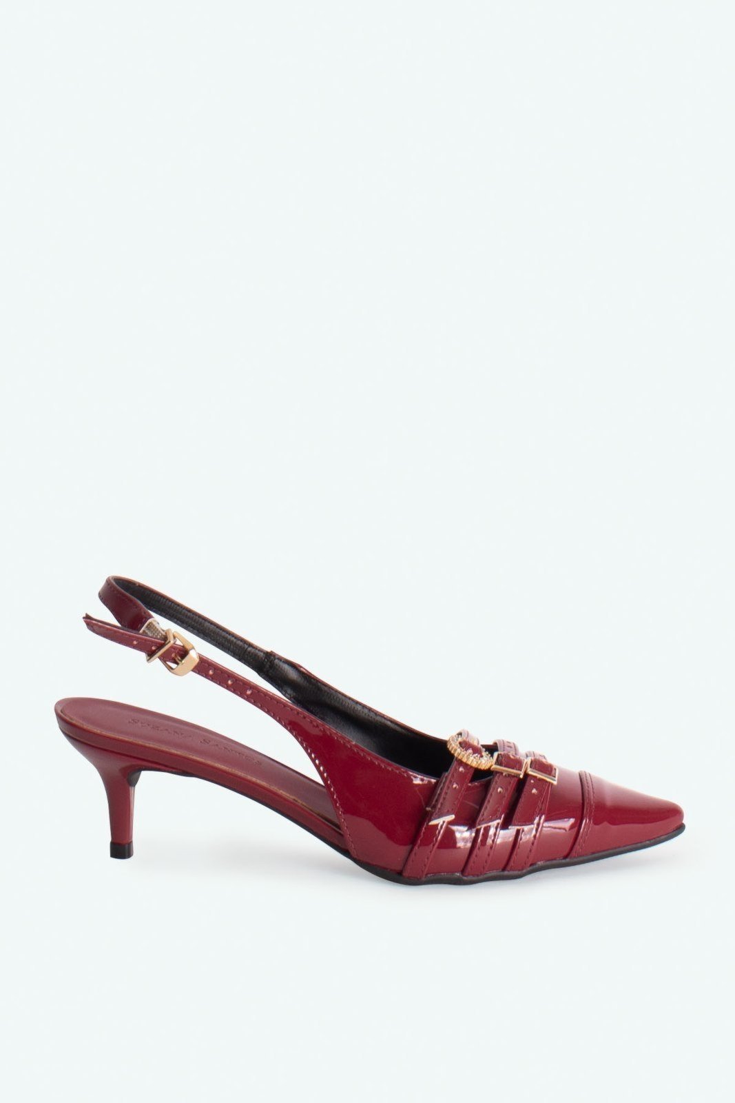 Slingback Marion Bordô Suzana Santos