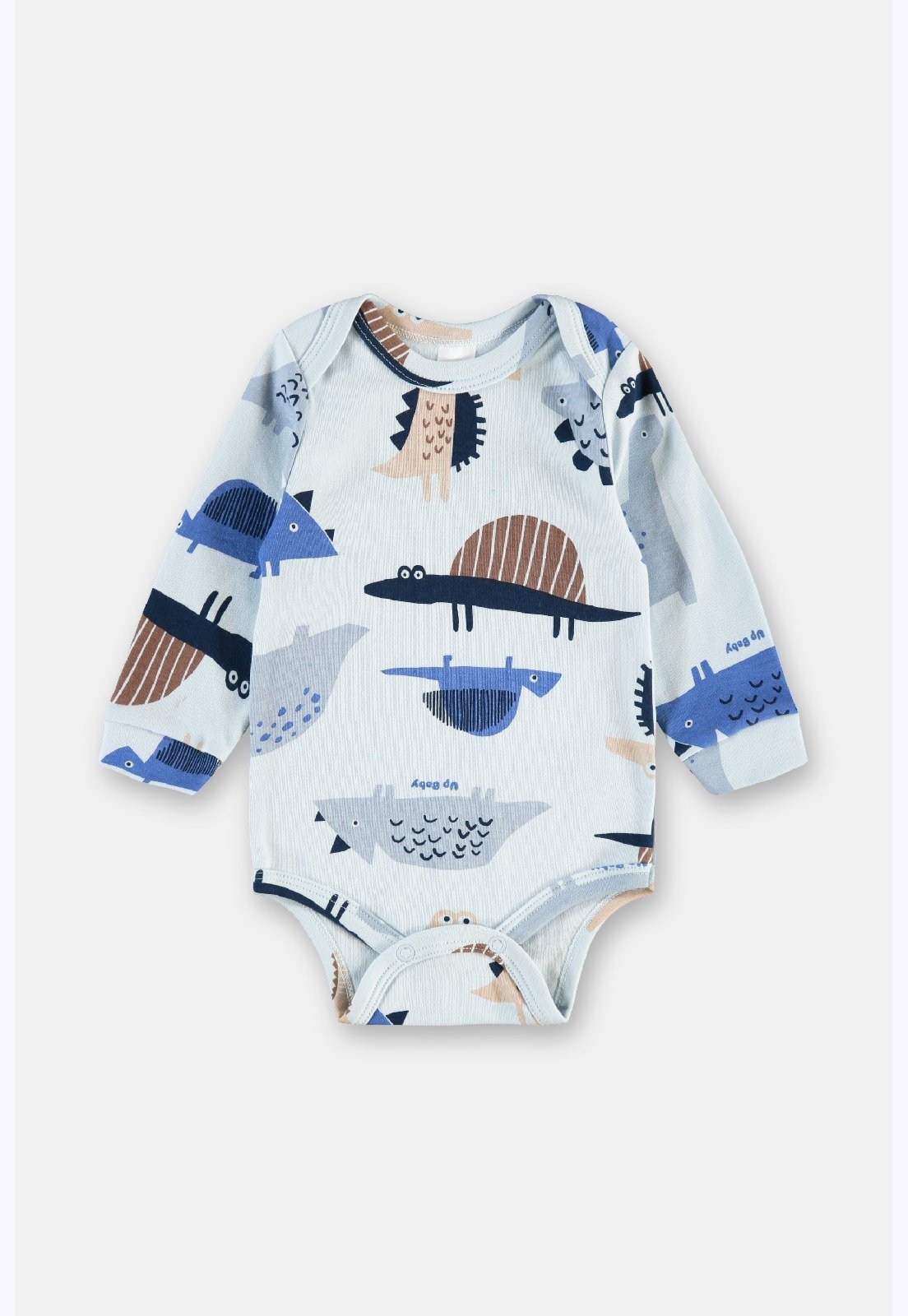Infantil - Body Suedine Premium Up Baby Estampado