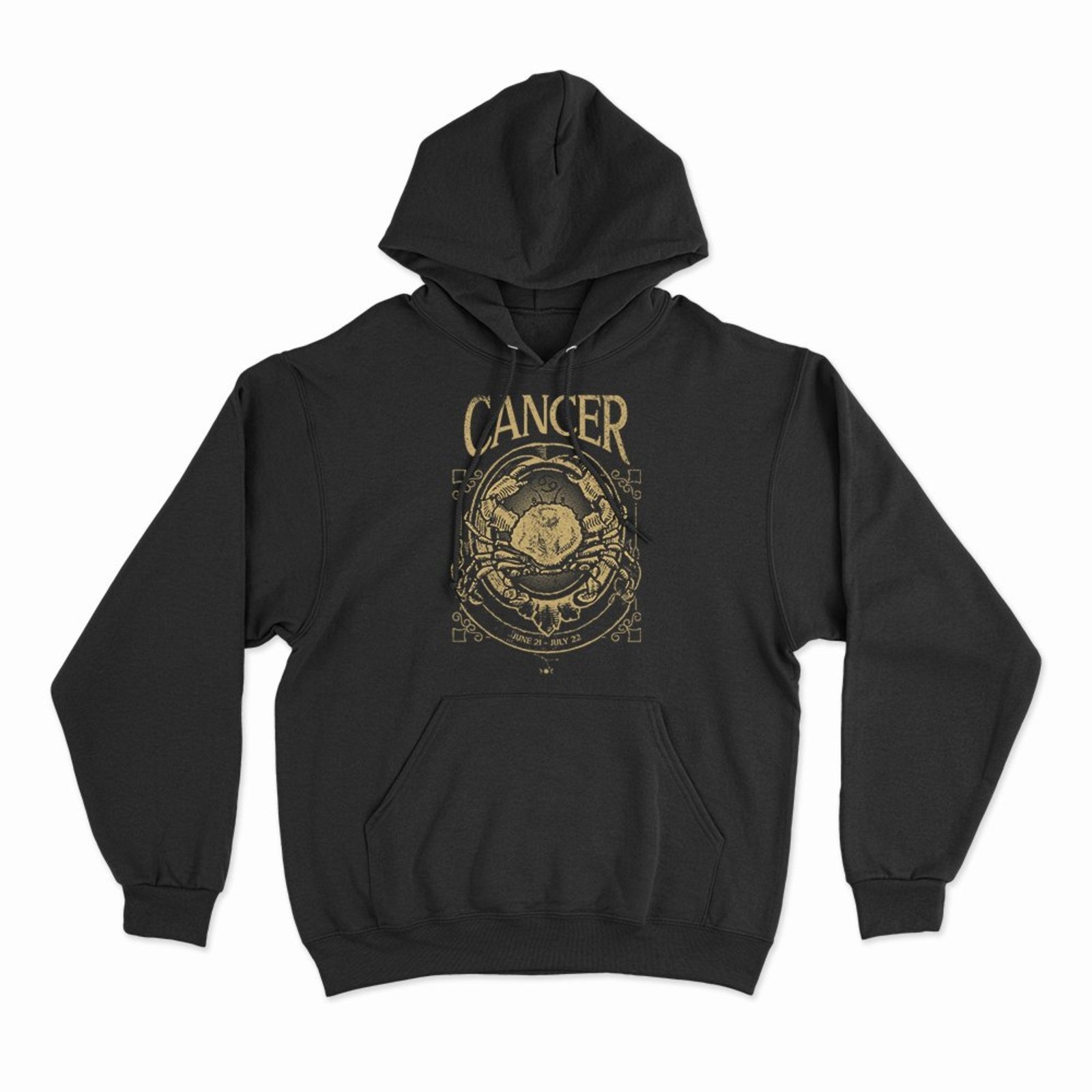 Moletom Com Capuz Cancer - Preto - Casual - Studio Geek