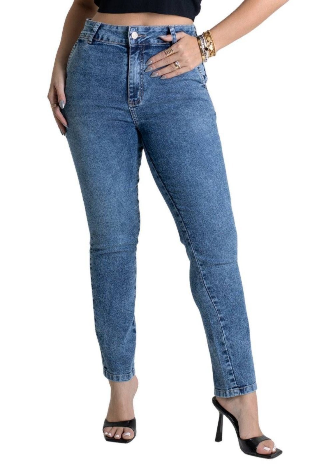 Calça Jeans Sawary Reta – 279760 – Azul – Sawary