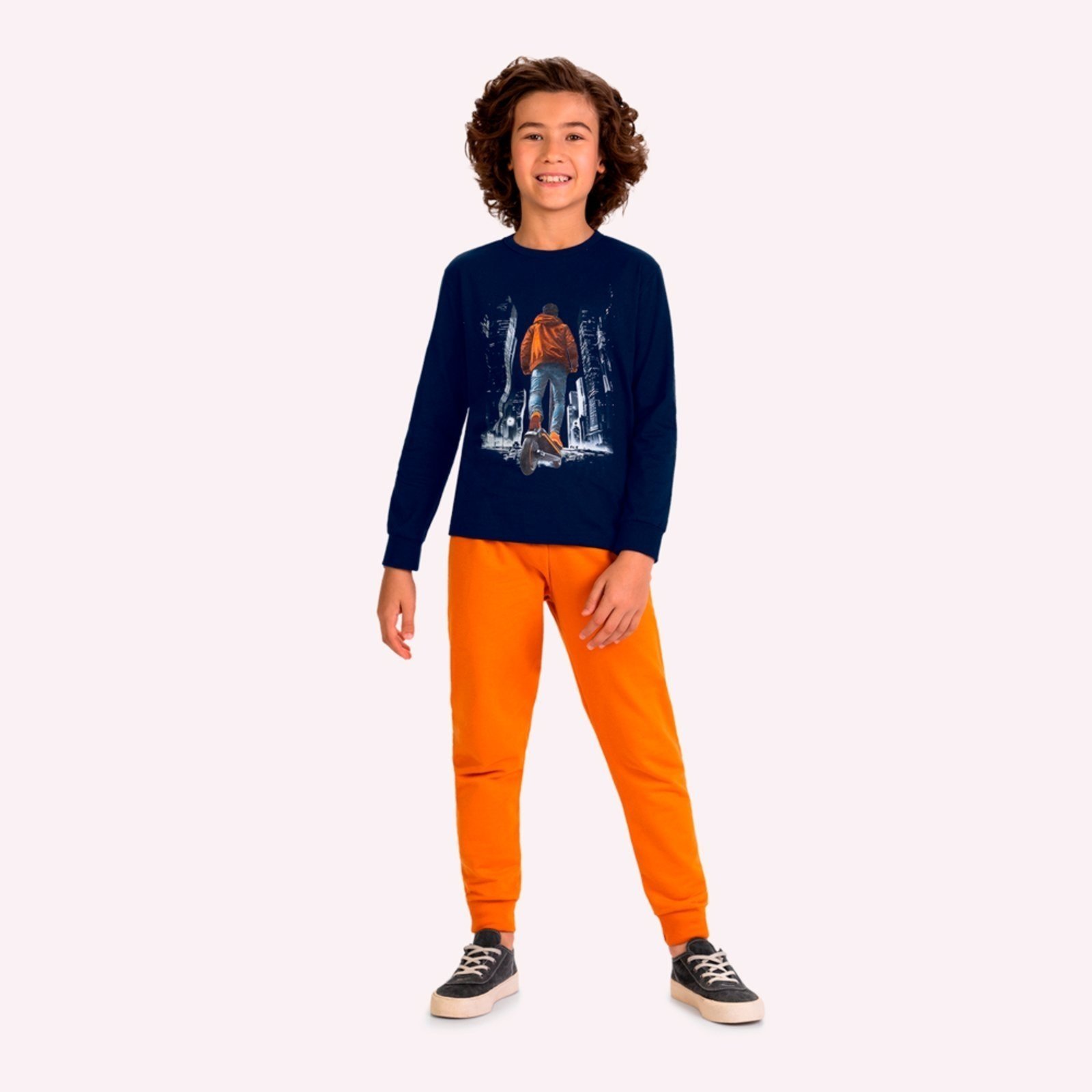 Infantil - Conjunto Menino Estampa Kyly
