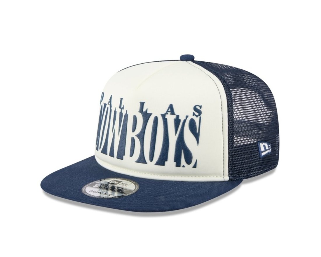 Bone New Era 9FIFTY A-FRAME SNAPBACK Dallas Cowboys NFL Azul