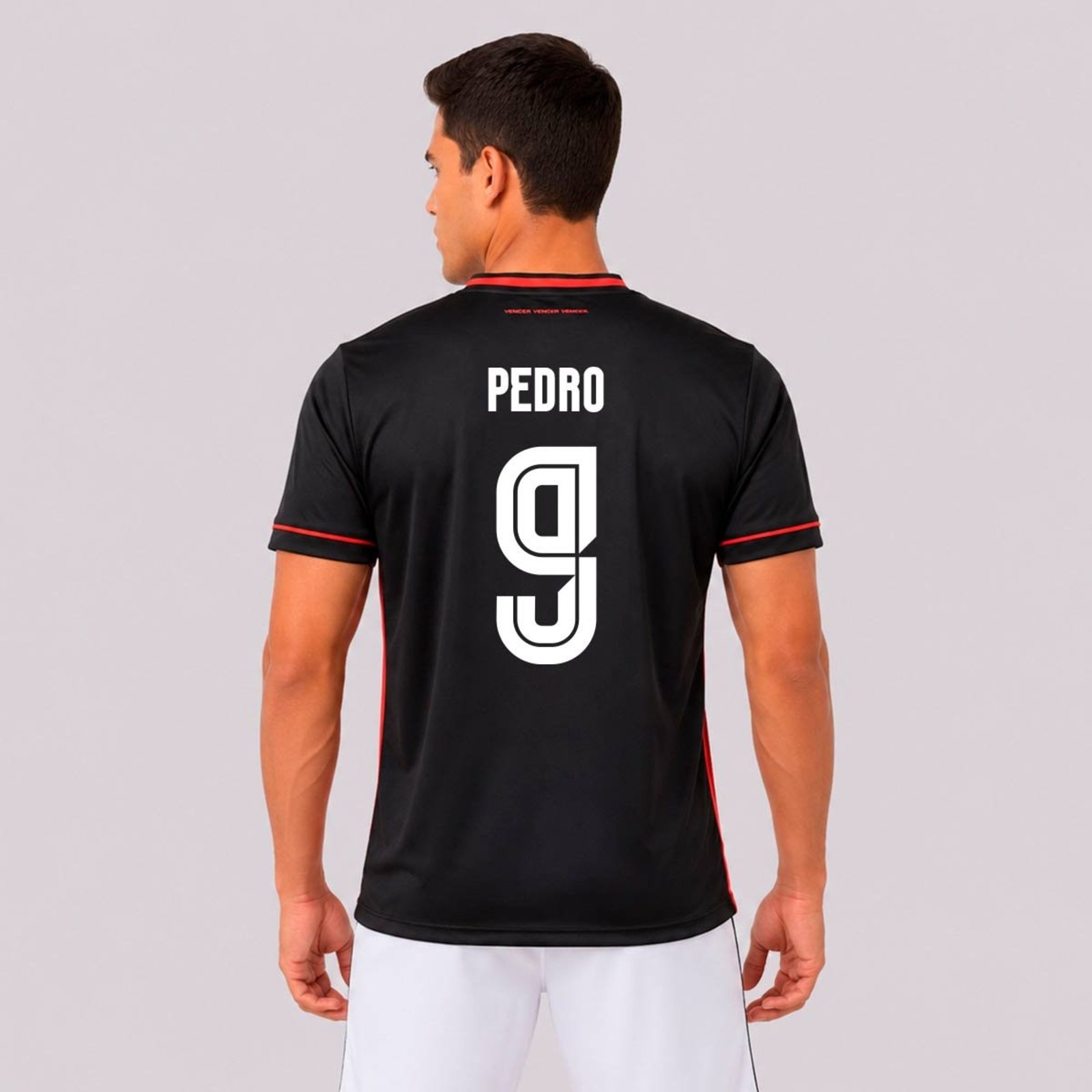 Camisa Flamengo Victory Vermelha 9 Pedro