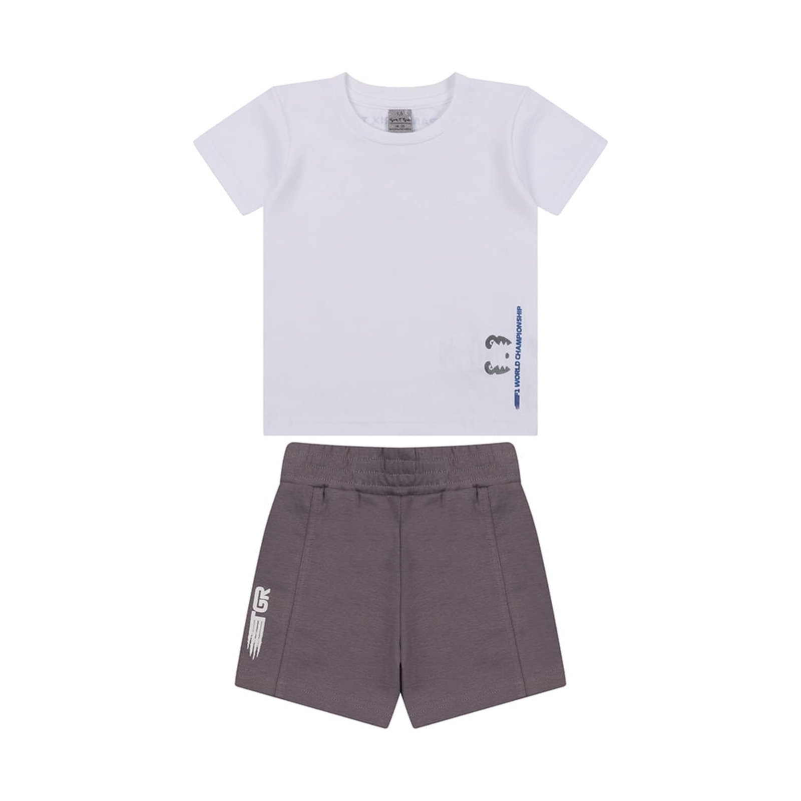 Infantil - Conjunto Curto Masculino Tigor T. Tigre