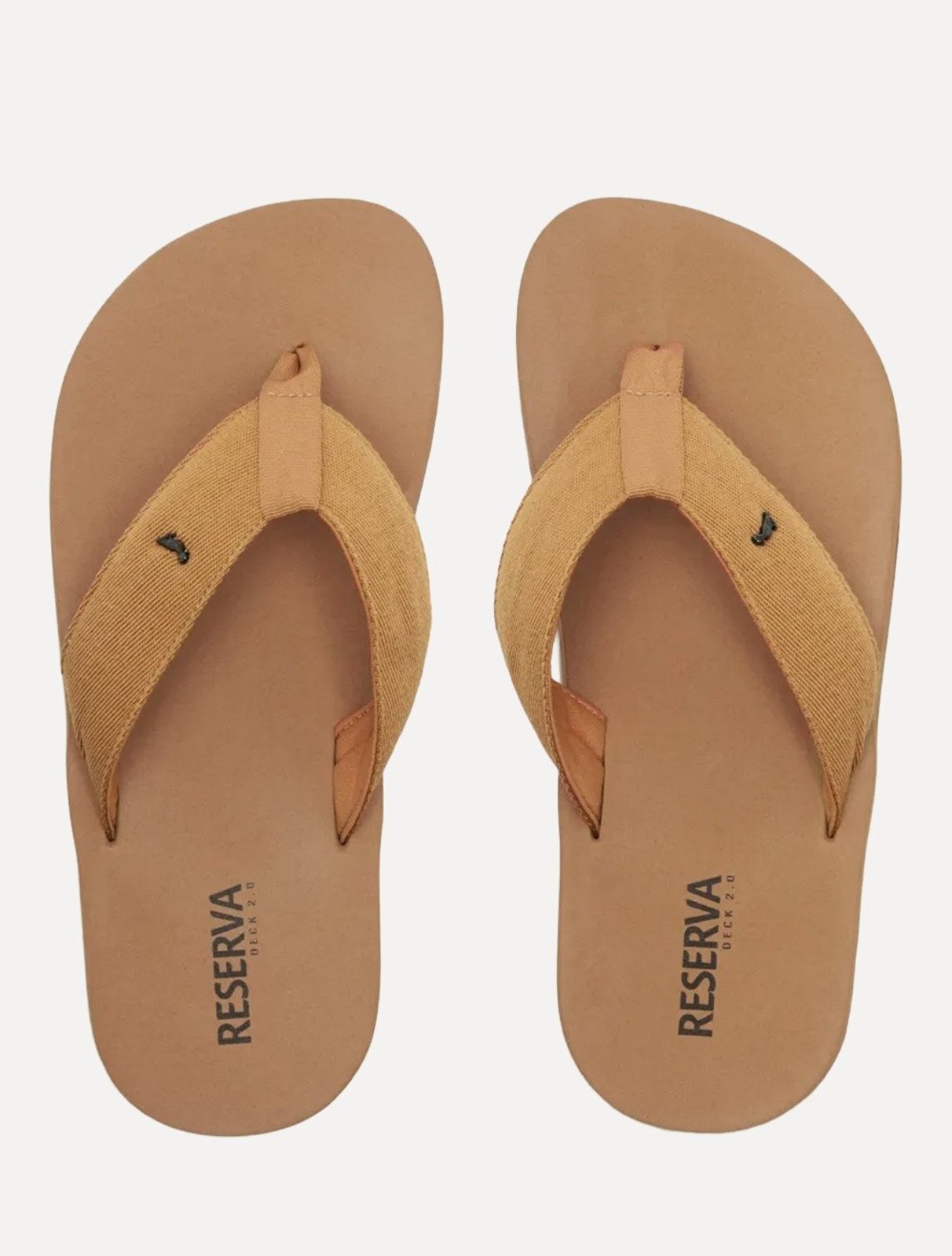 Chinelo Reserva Masculino RSV Deck 2.0 Khaki Detail Areia
