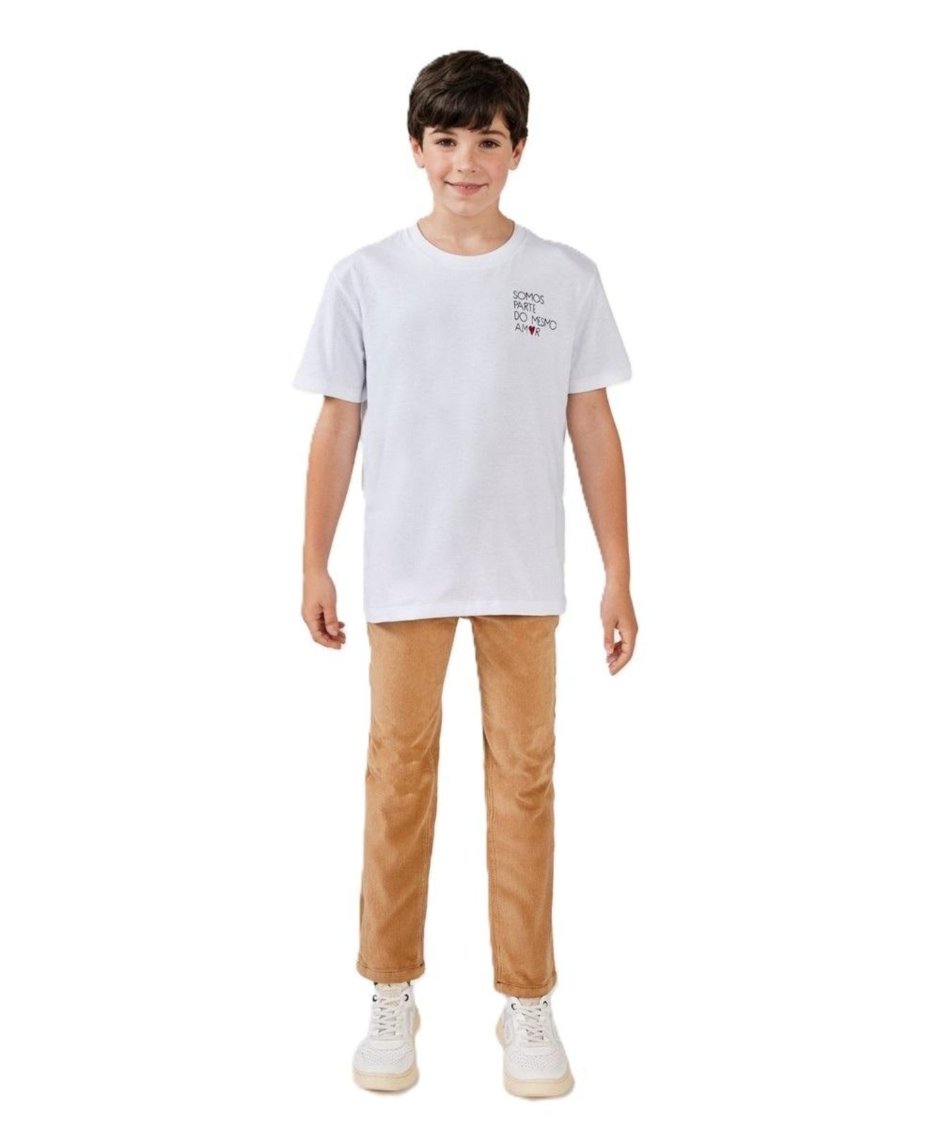 Infantil – Camiseta Bordado Somos Parte Reserva Mini