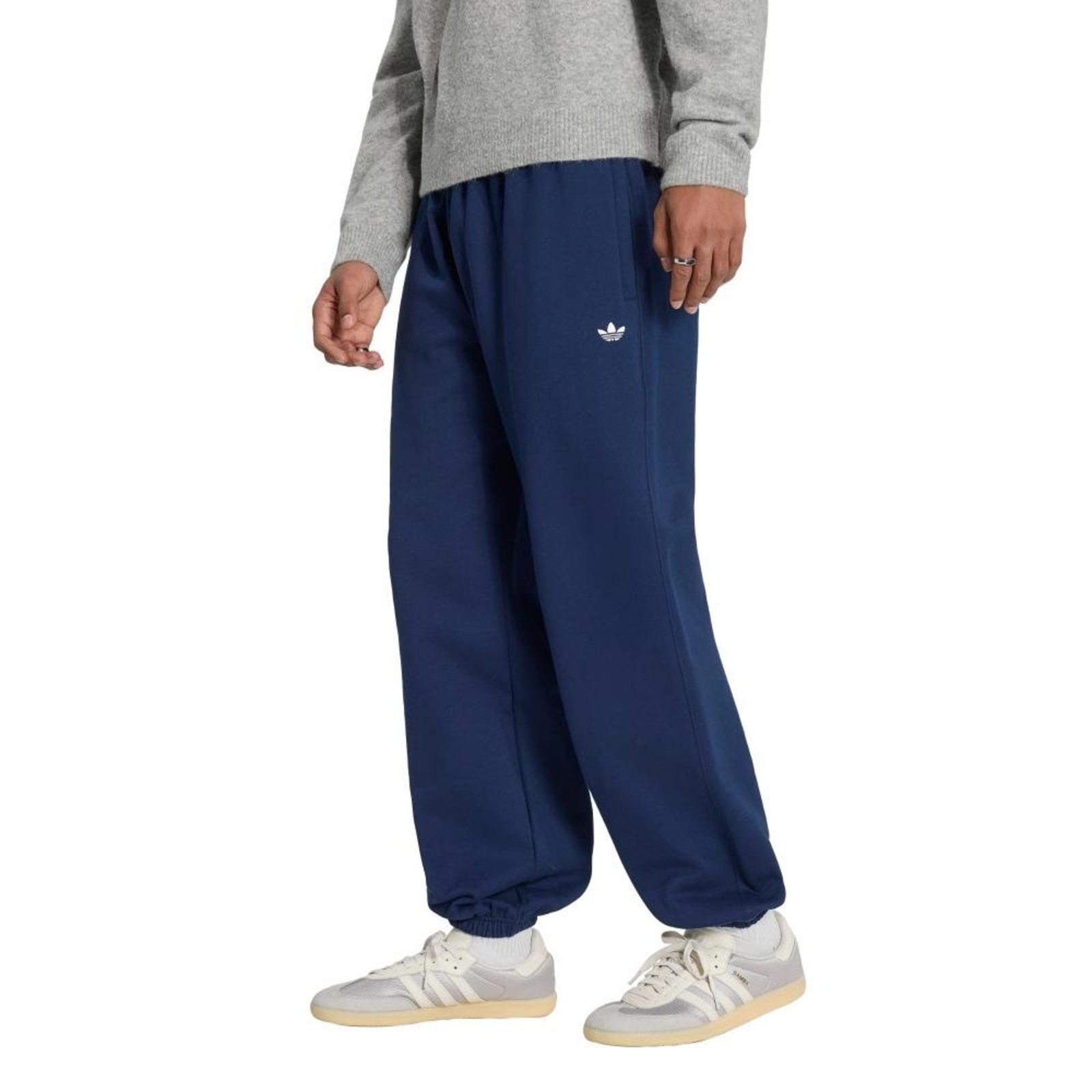CALÇA FOLGADA DE FLEECE TREFOIL ESSENTIALS adidas Originals Azul