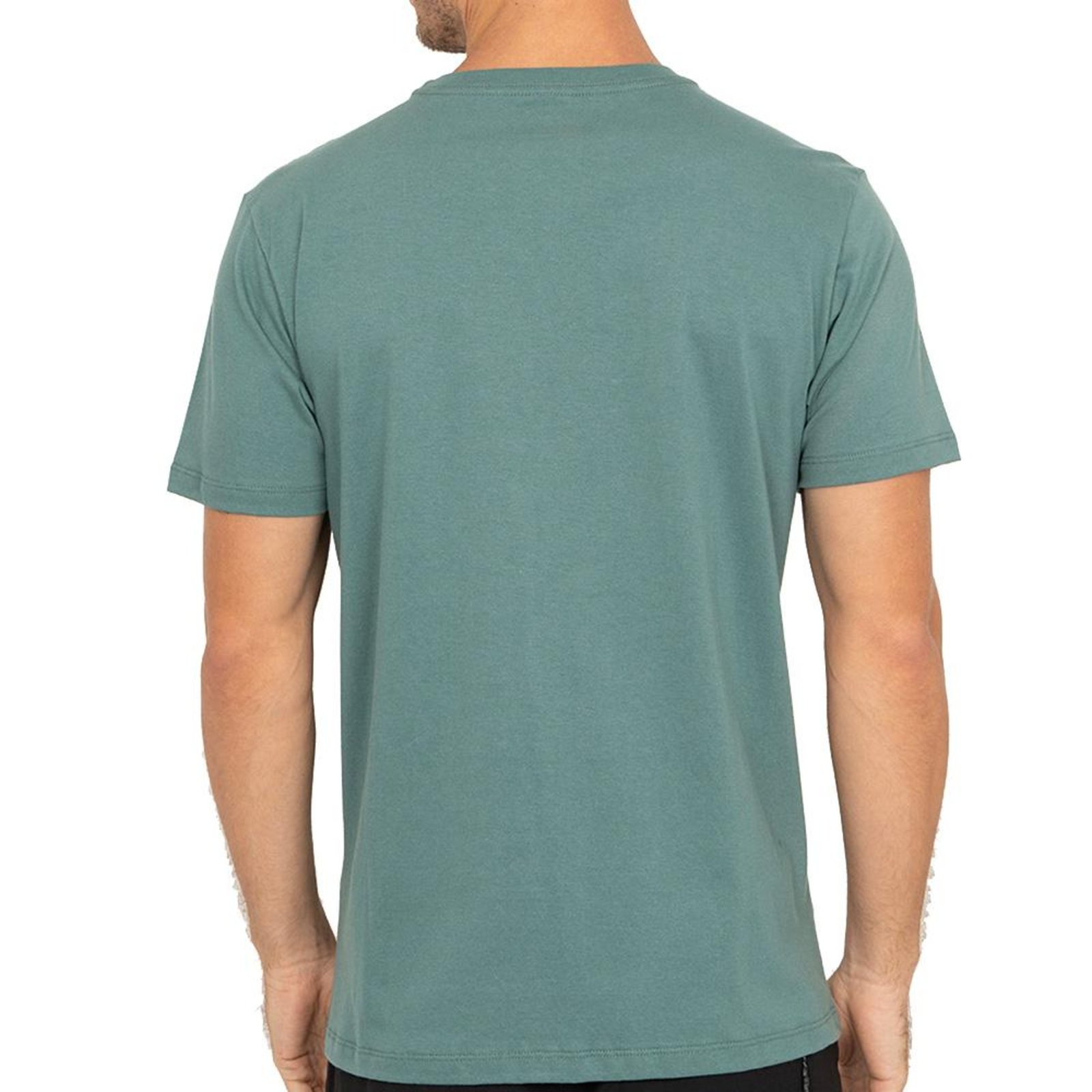 Camiseta Quiksilver Big New Tour WT26 Masculina Verde Escuro