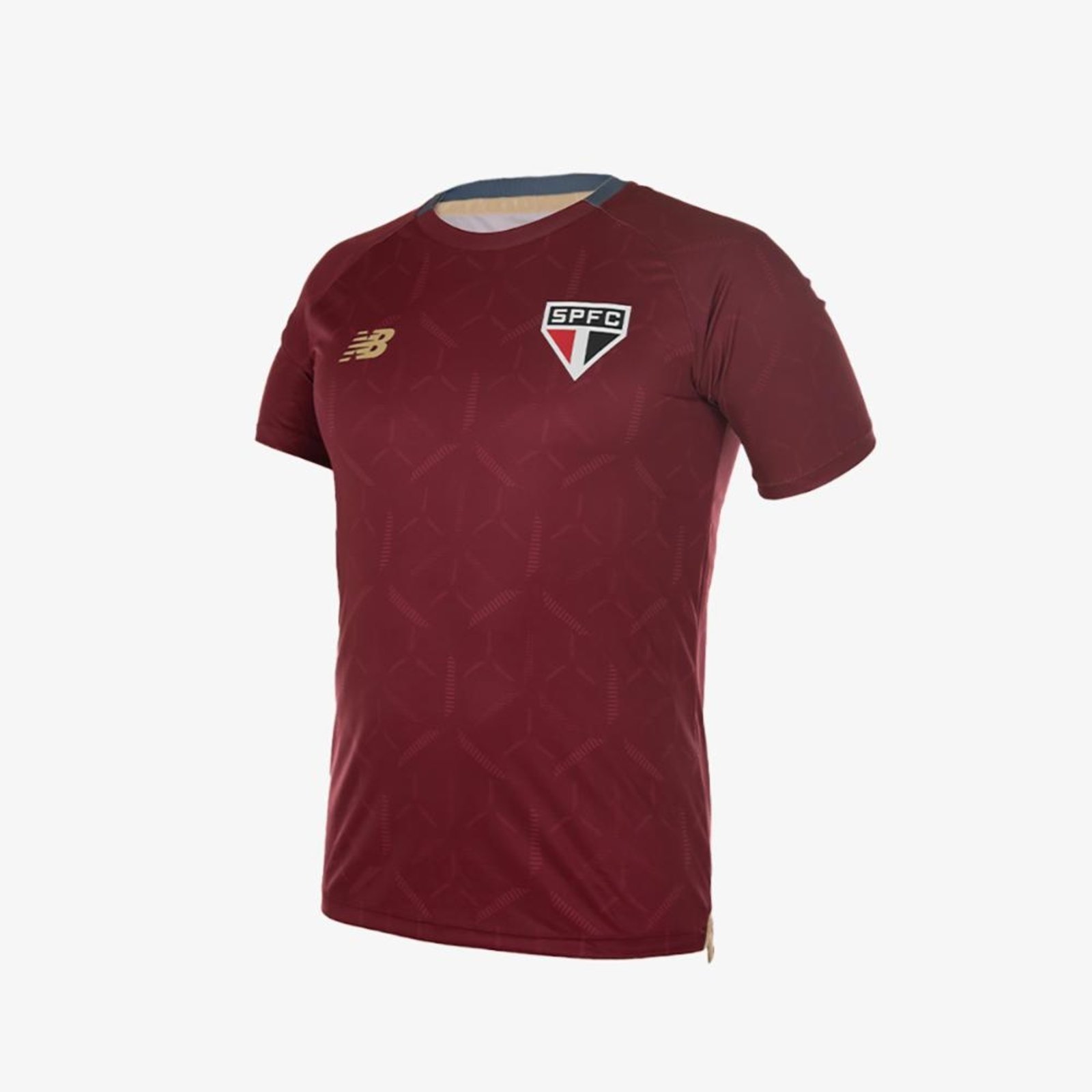 Vista 3 Camisa Treino Spfc 2025 Masculina New Balance incolor New Balance incolor