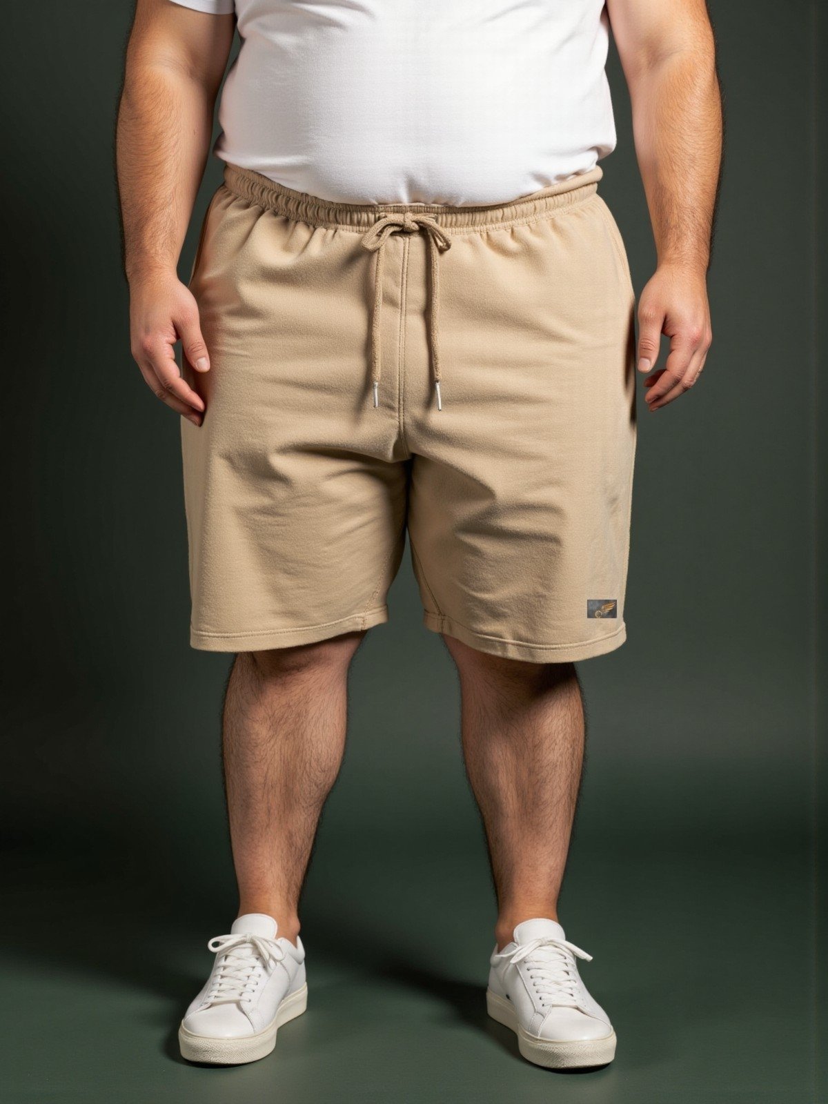 Bermuda de Moletom Plus Size Shorts de Tamanhos Grandes G1 G2 G3