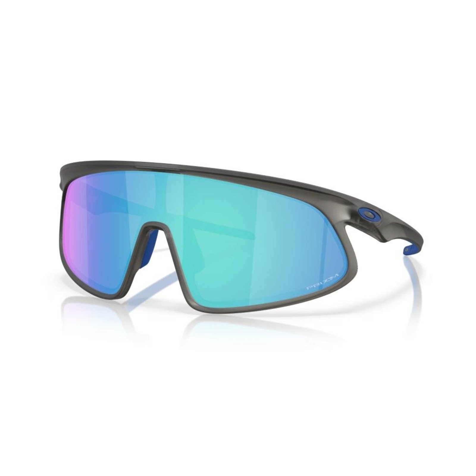 Óculos de Sol Oakley Rslv Matte Grey Smoke Prizm Sapphire