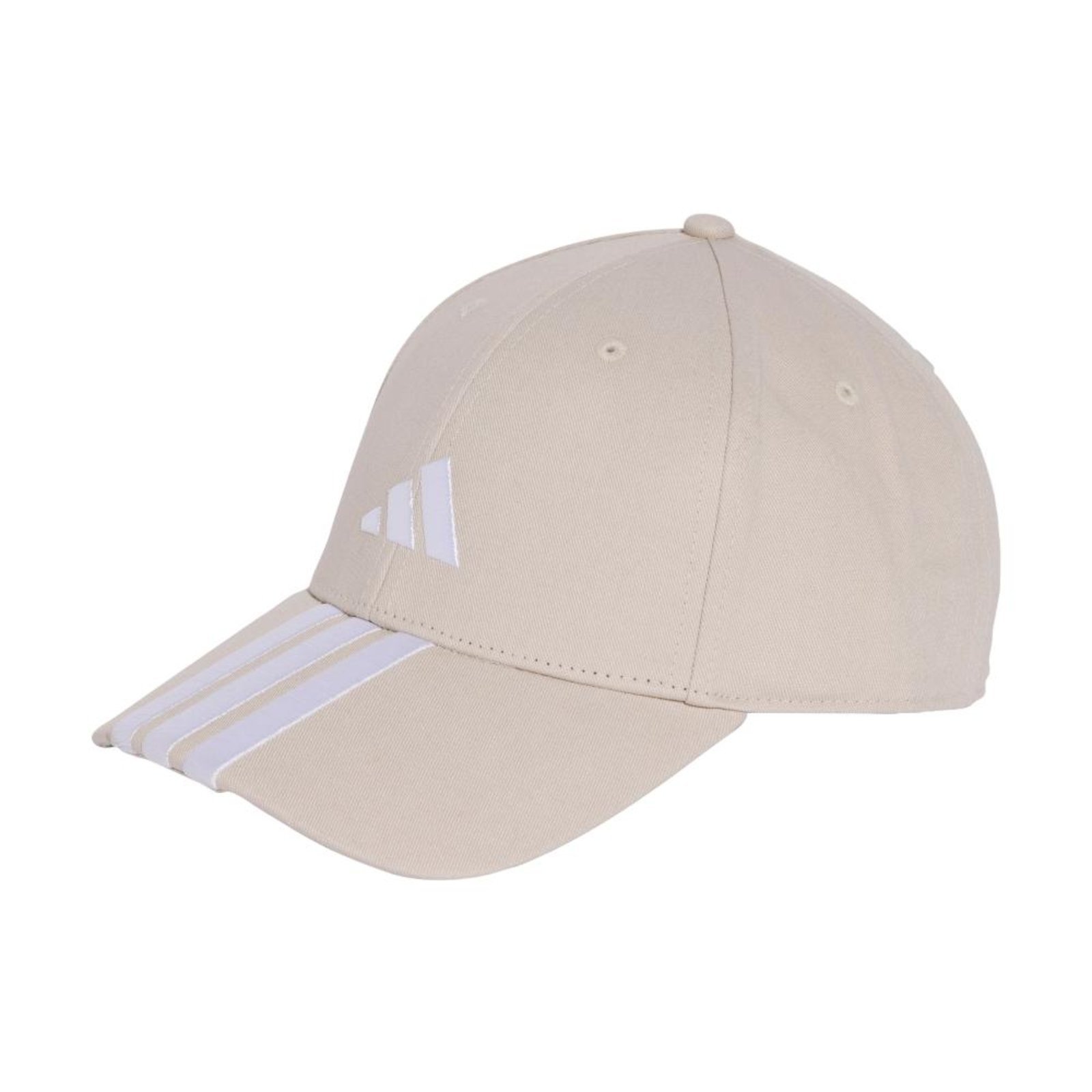 Boné Baseball Três Listras New Logo adidas Sportswear Bege
