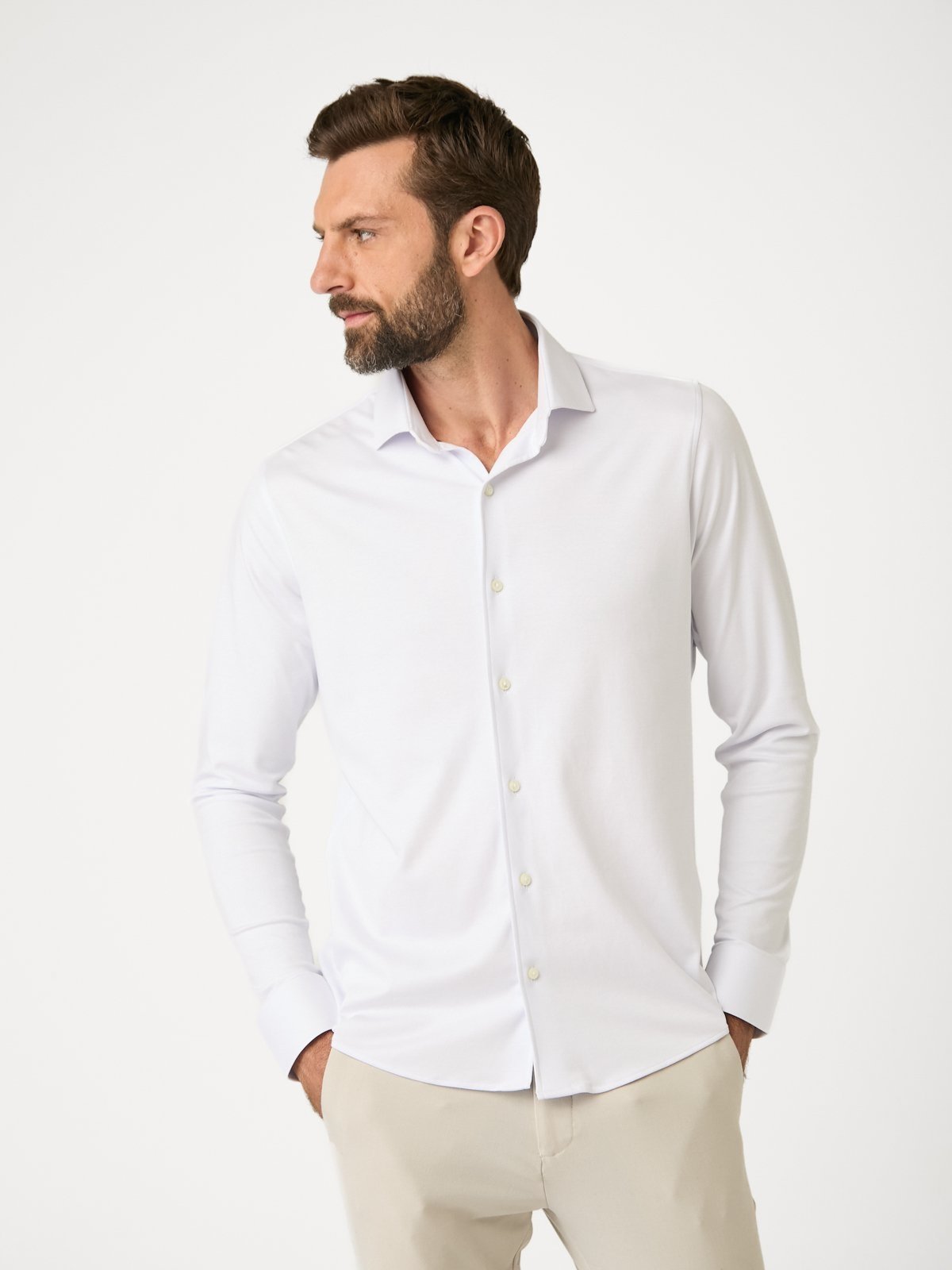 Camisa Social Pima Branco