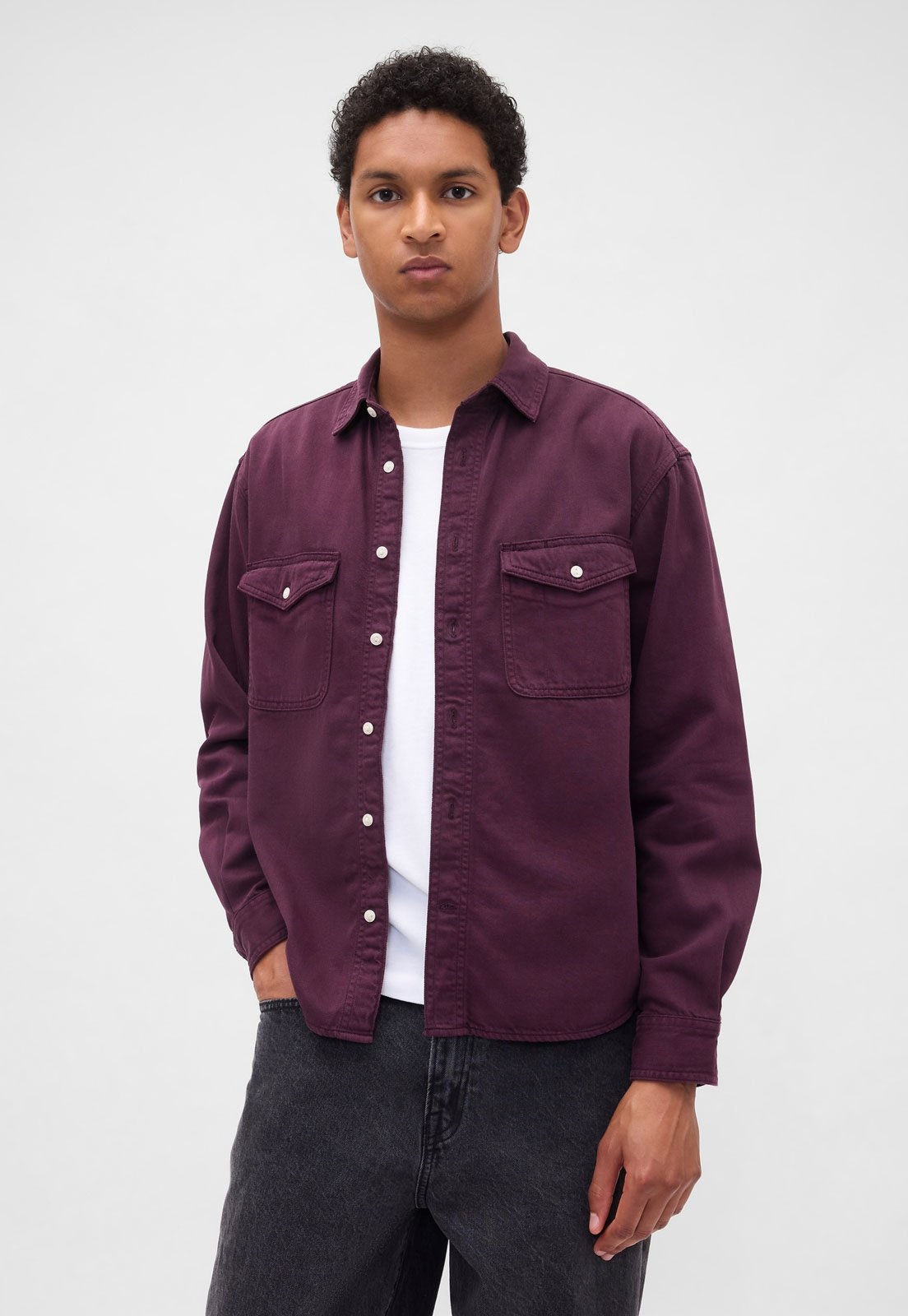 Jaqueta Masculina GAP Deep Rich Purple Roxa
