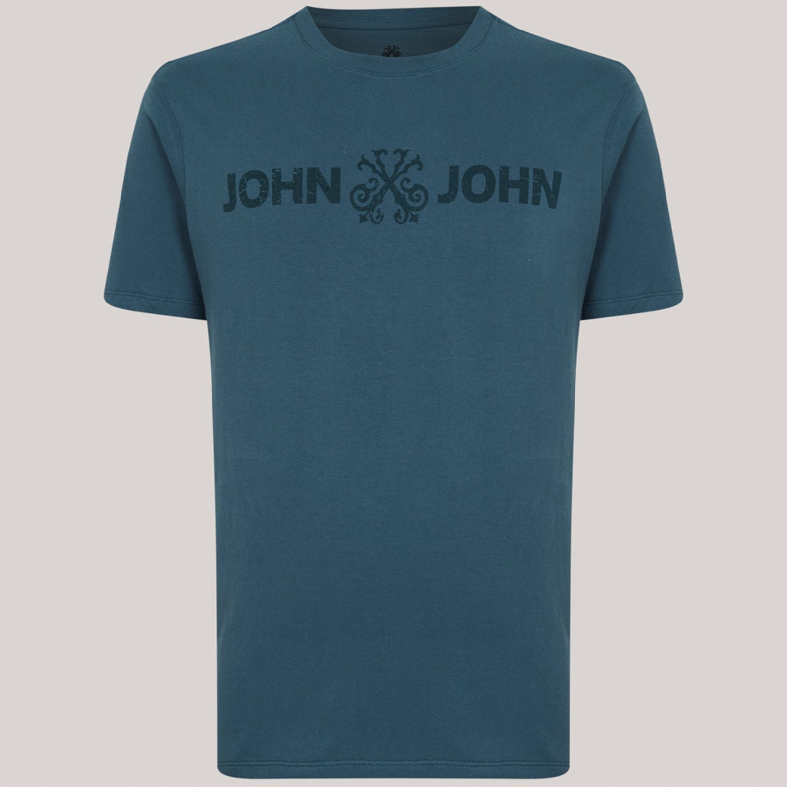 Camiseta John John Regular Basic Pr26 Verde Masculino