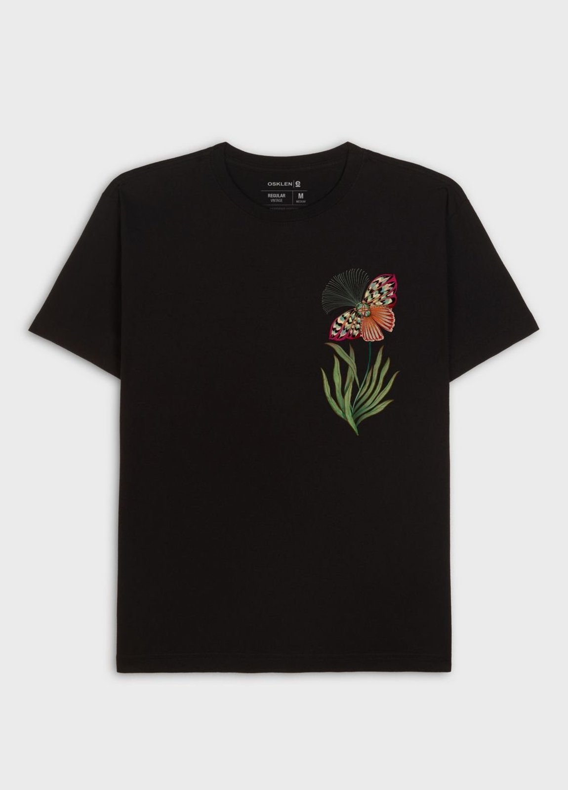 T-shirt vintage floral elements OSKLEN