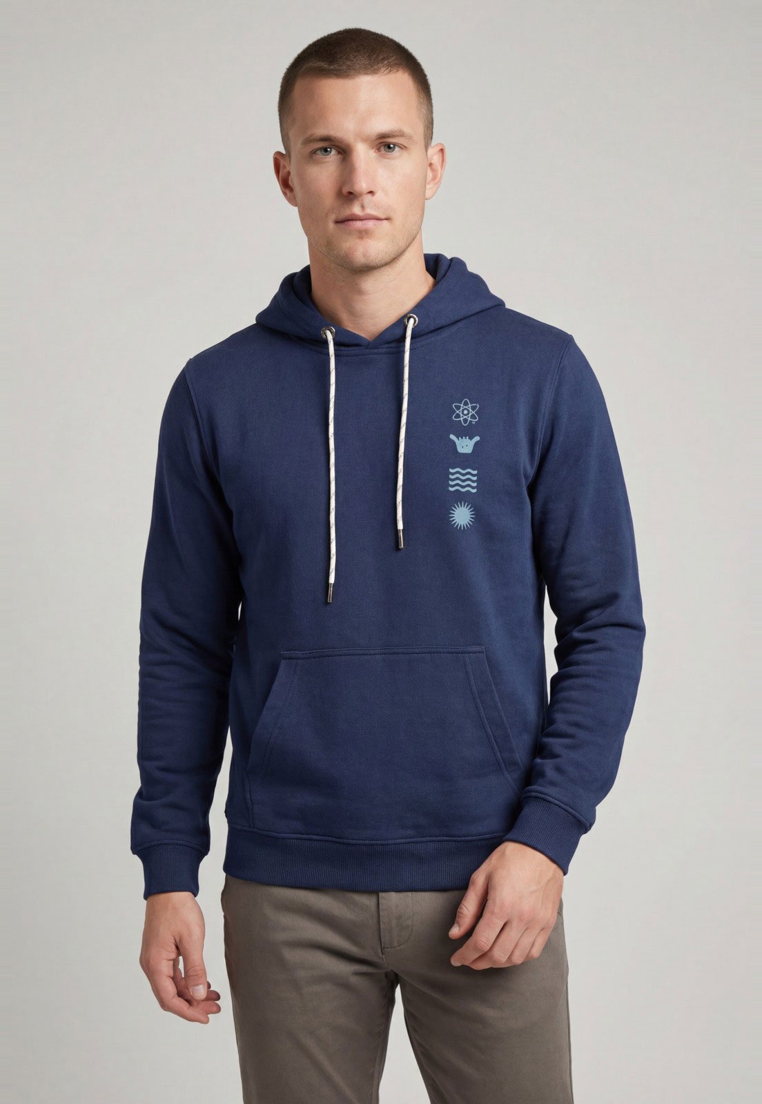 Blusa de Moletom Masculina Hang Loose FC Soul Azul Marinho