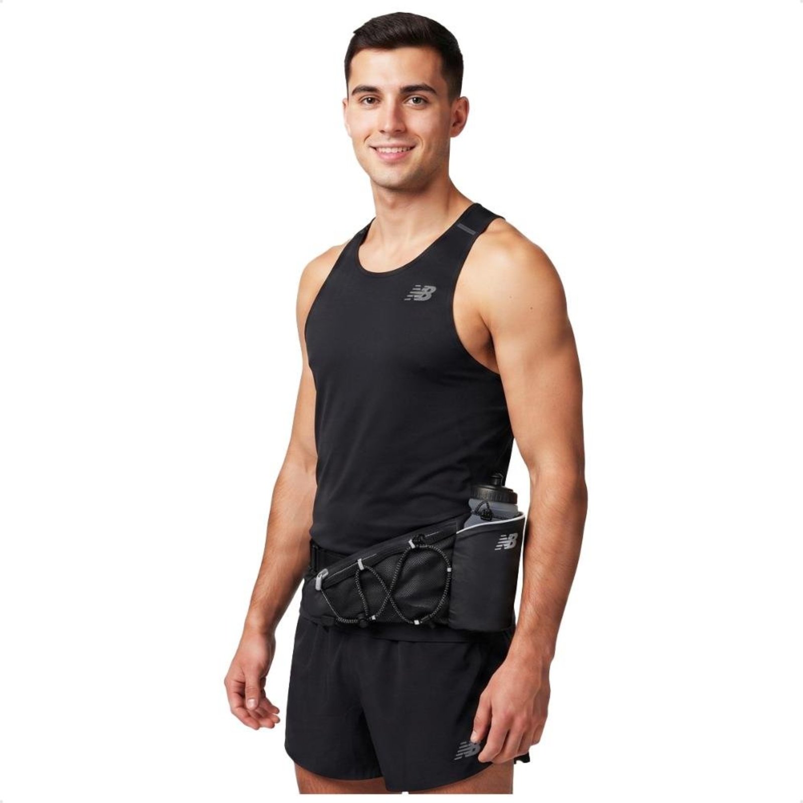 Pochete New Balance Hidratação Run II 2L Unissex Preto