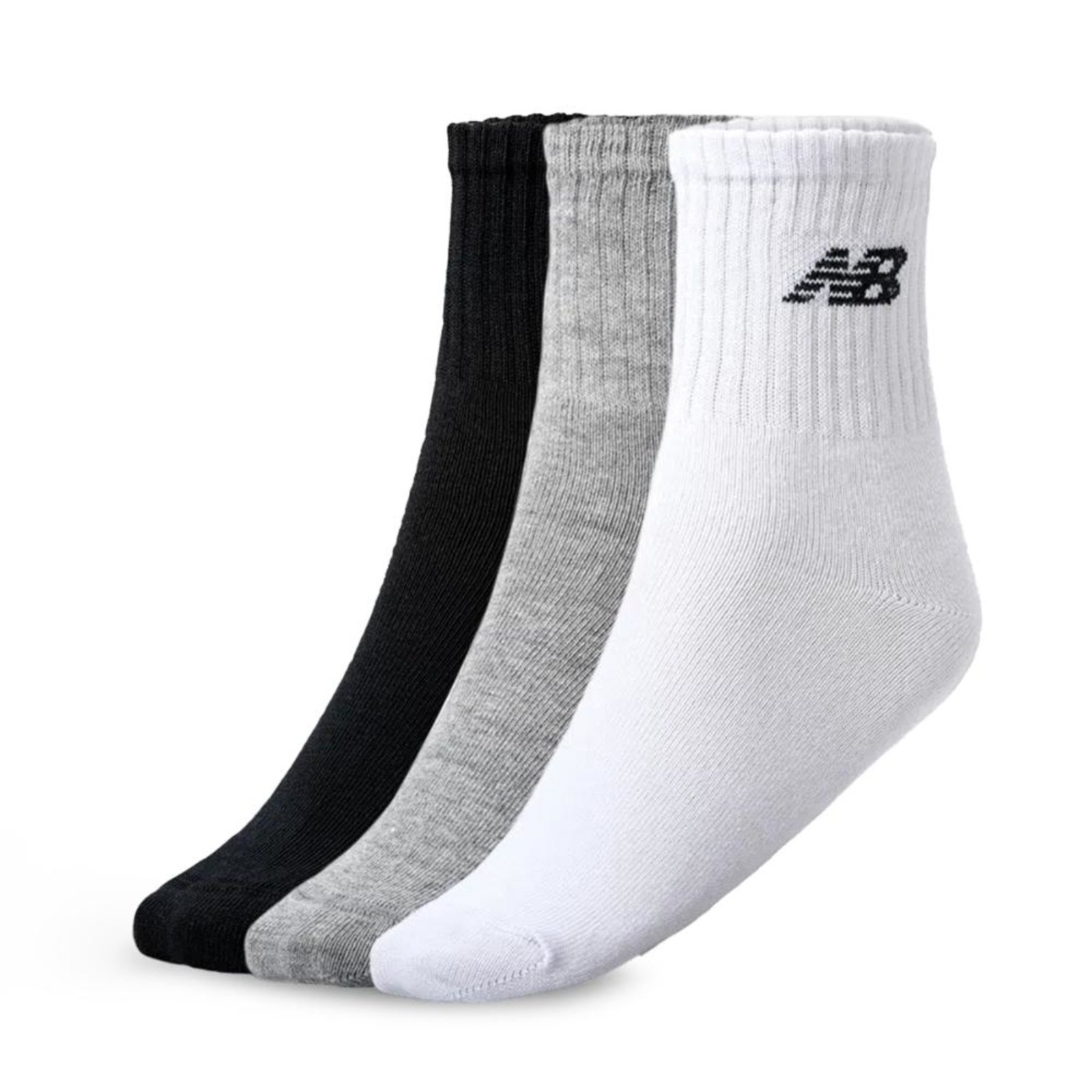 Kit de Meias New Balance Cano Longo Multicolorido