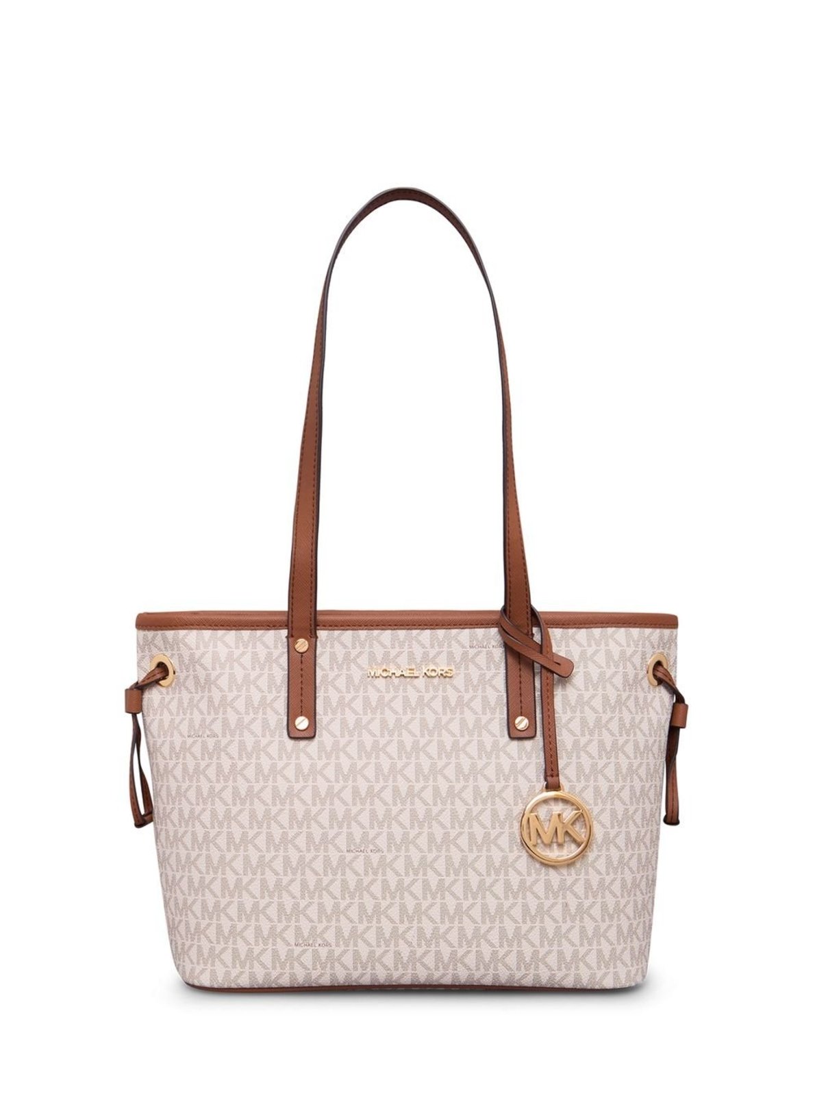 Vista 2 Bolsa Tote Jet Set Logo Grande 35T9gtvt1v150 bege bege