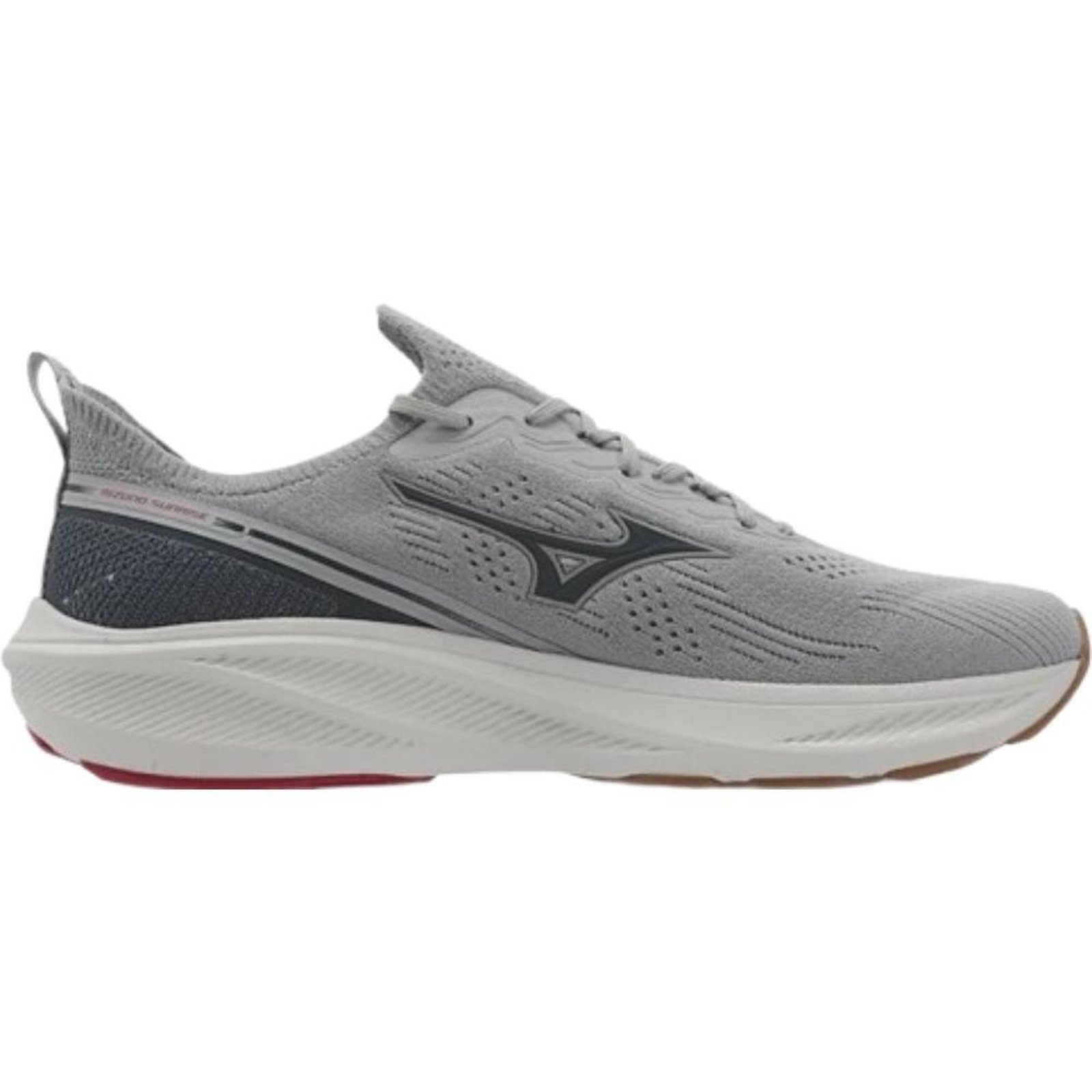 Tenis Mizuno Sunrise Cinza Bordo