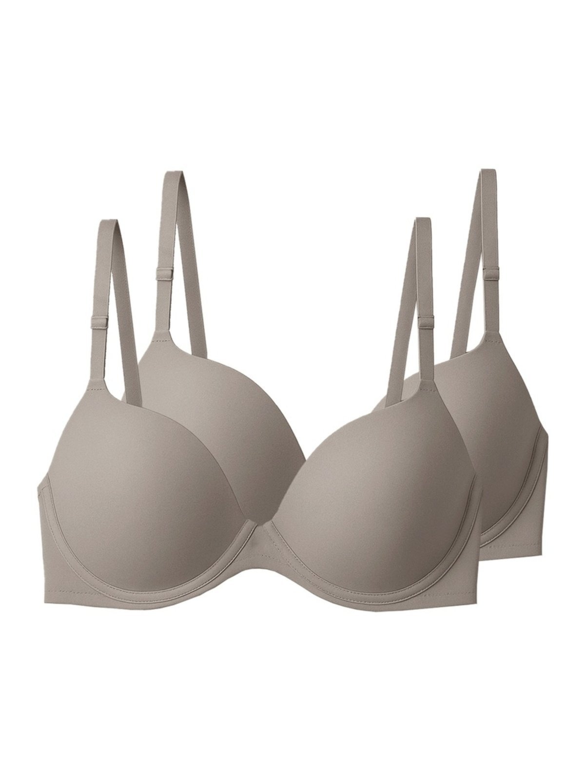 Kit com 2 Sutiãs com Aro e Bojo Push Up Liz 51690 Taça B