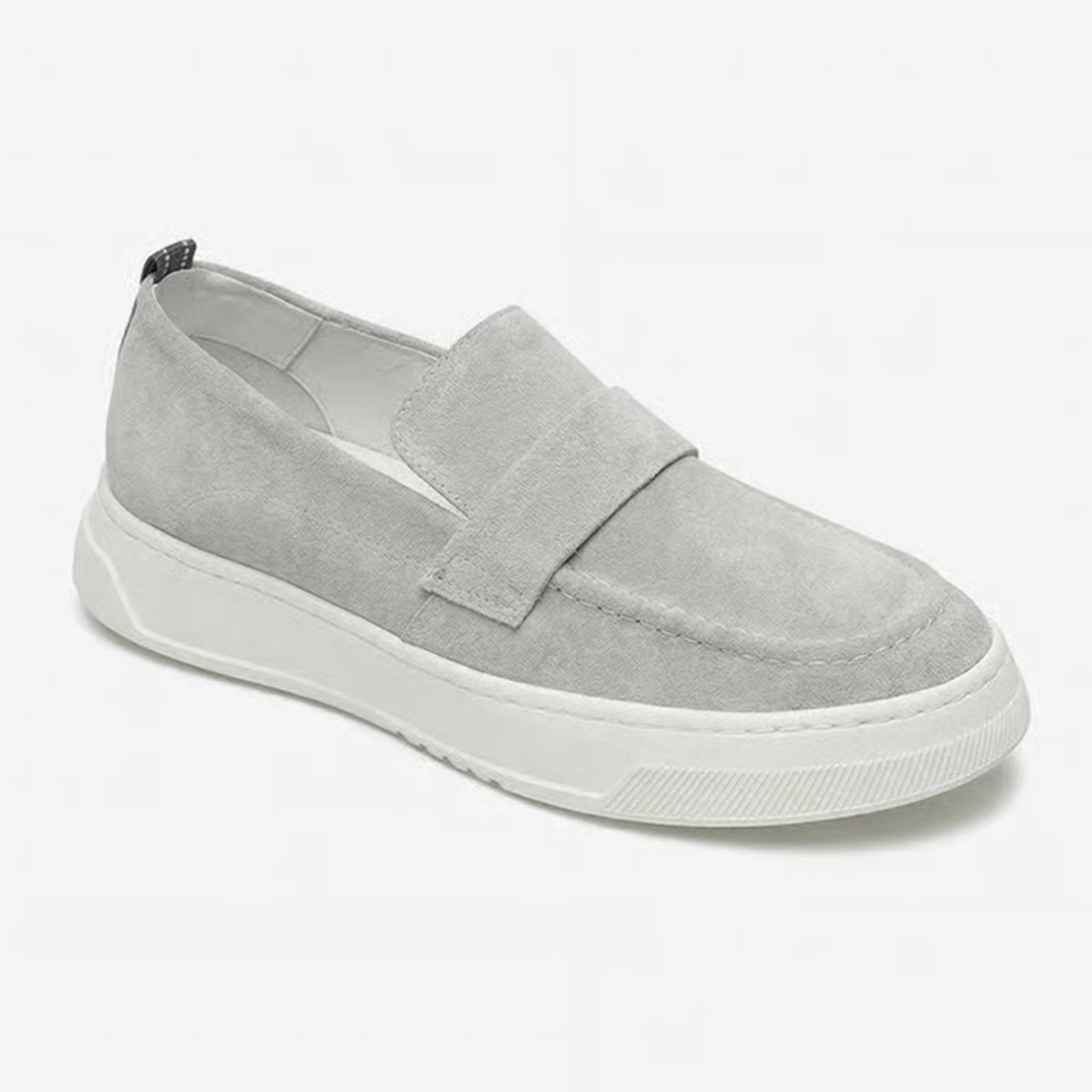Mocassim Masculino Couro Legítimo 300g Ultra Leve Cloud Fly Couro Legítimo Gelo