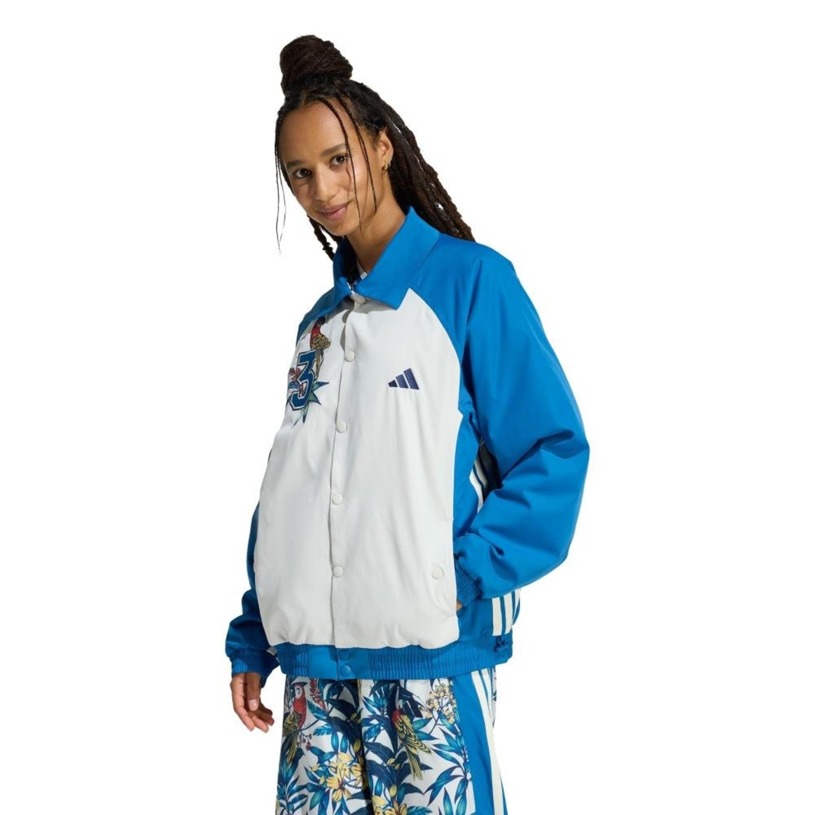 JAQUETA adidas X FARM RIO PREMIUM adidas Sportswear Azul