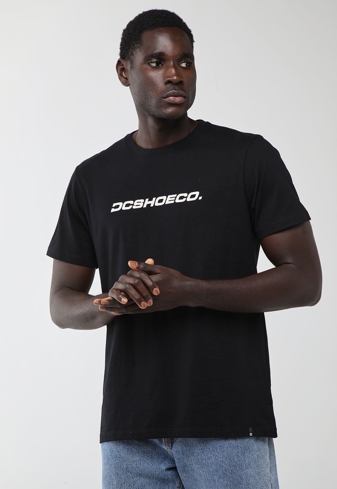 Camiseta Masculina DC Shoes Whereabouts Preta