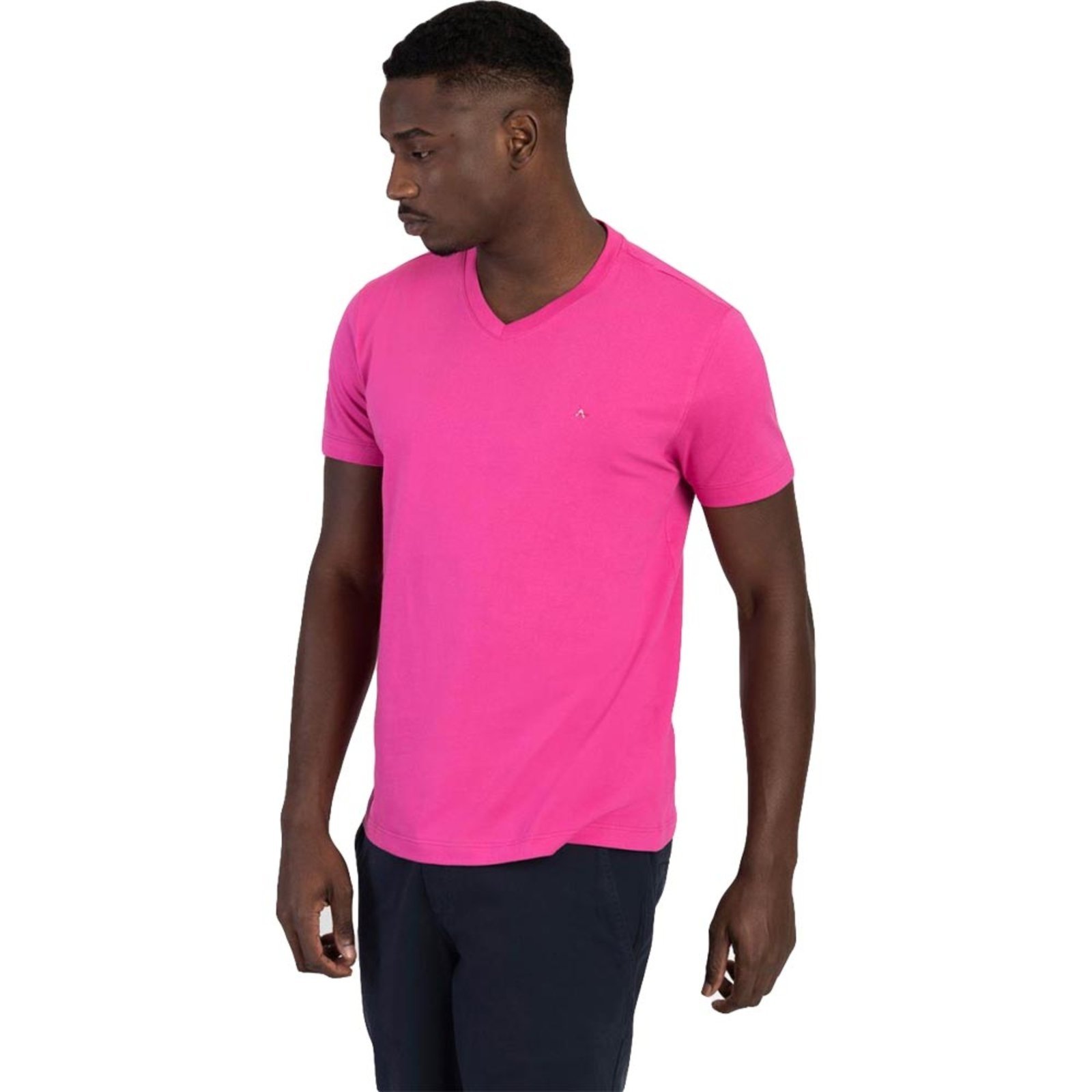 Camiseta Aramis Basic Gola V V23 Rosa Masculino