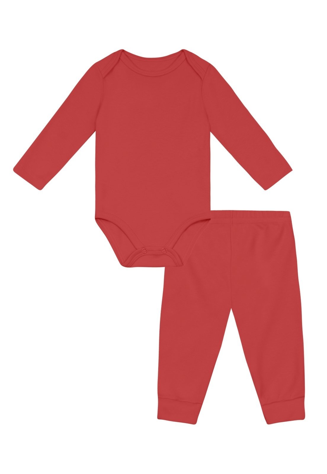 Infantil - Conjunto unissex em ribana Brandili Baby
