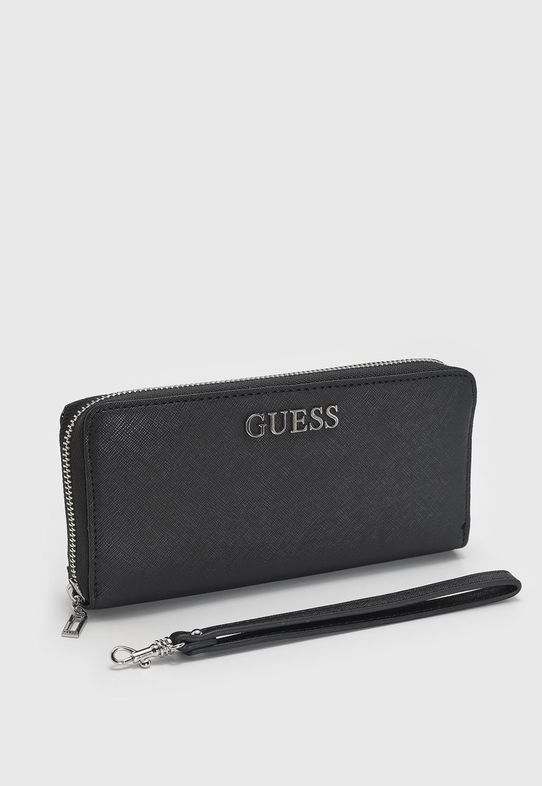 Carteira Feminina Guess Texturizada Preta