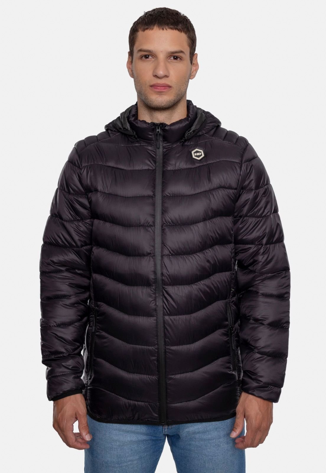 Jaqueta HD Bomber Preta