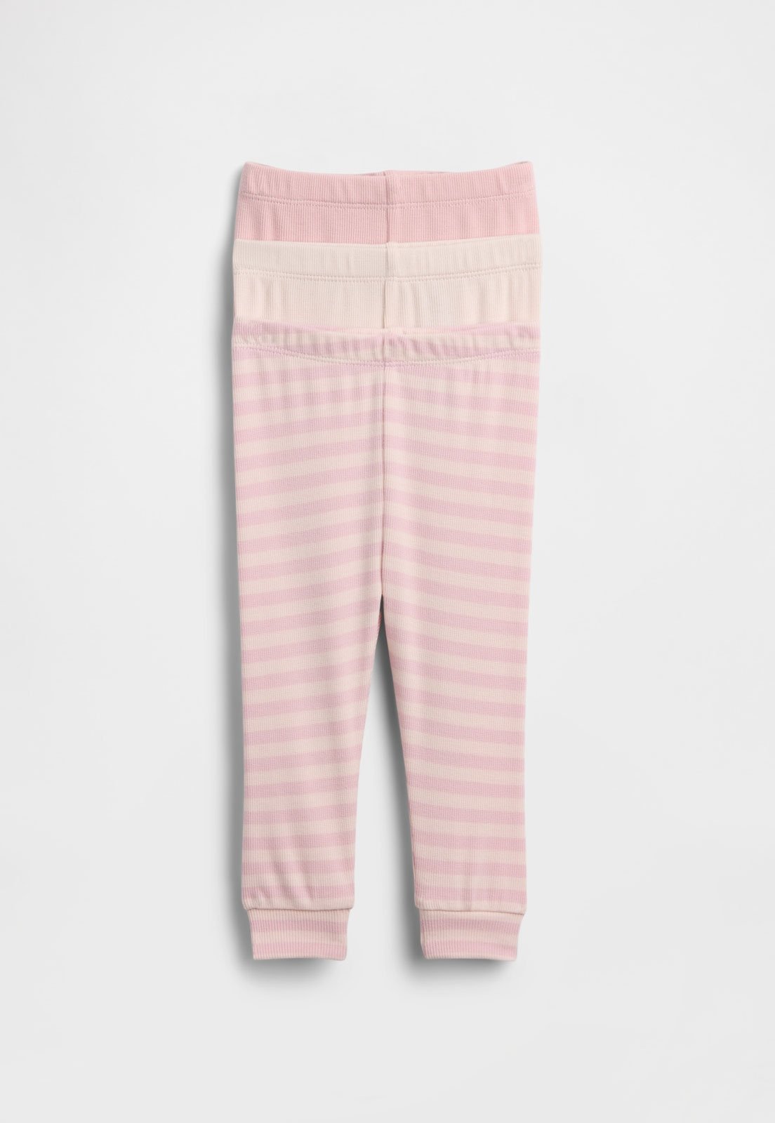 Infantil - Kit 3 Calça GAP Listrada Rosa