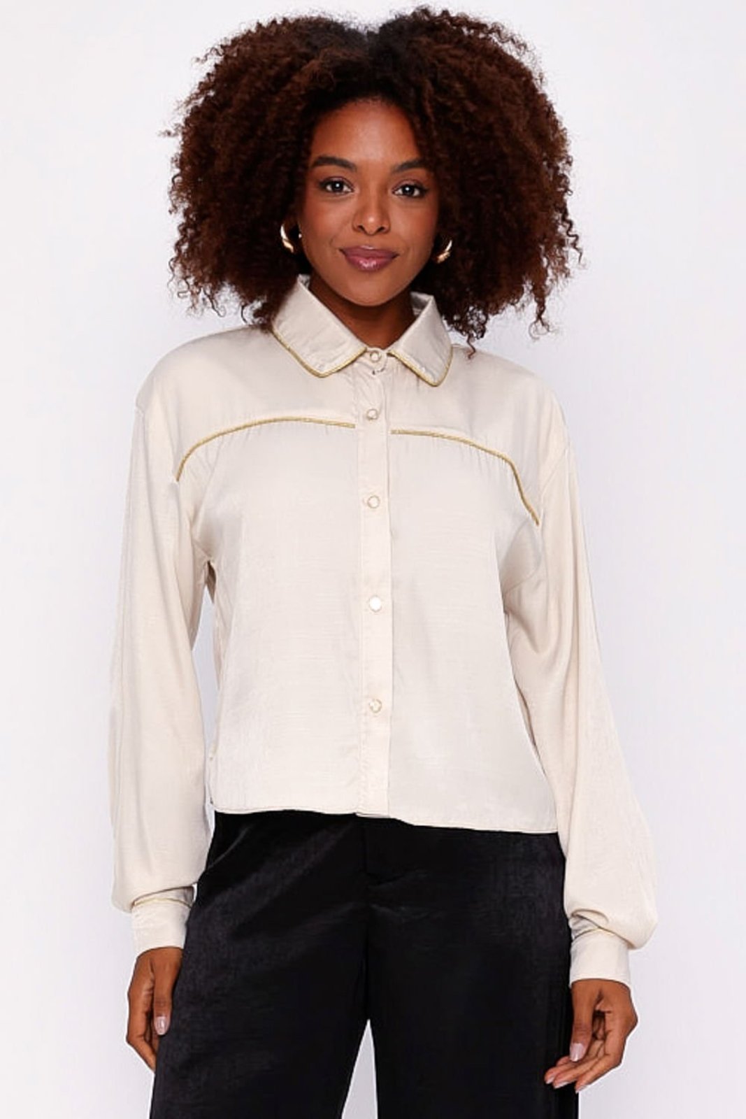 CAMISA ANGELA CHAMPAGNE Gatabakana