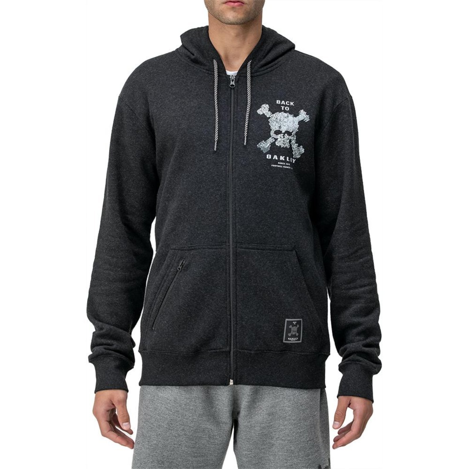 Moletom Oakley Aberto Back To Skull WT24 Masculina Blackout
