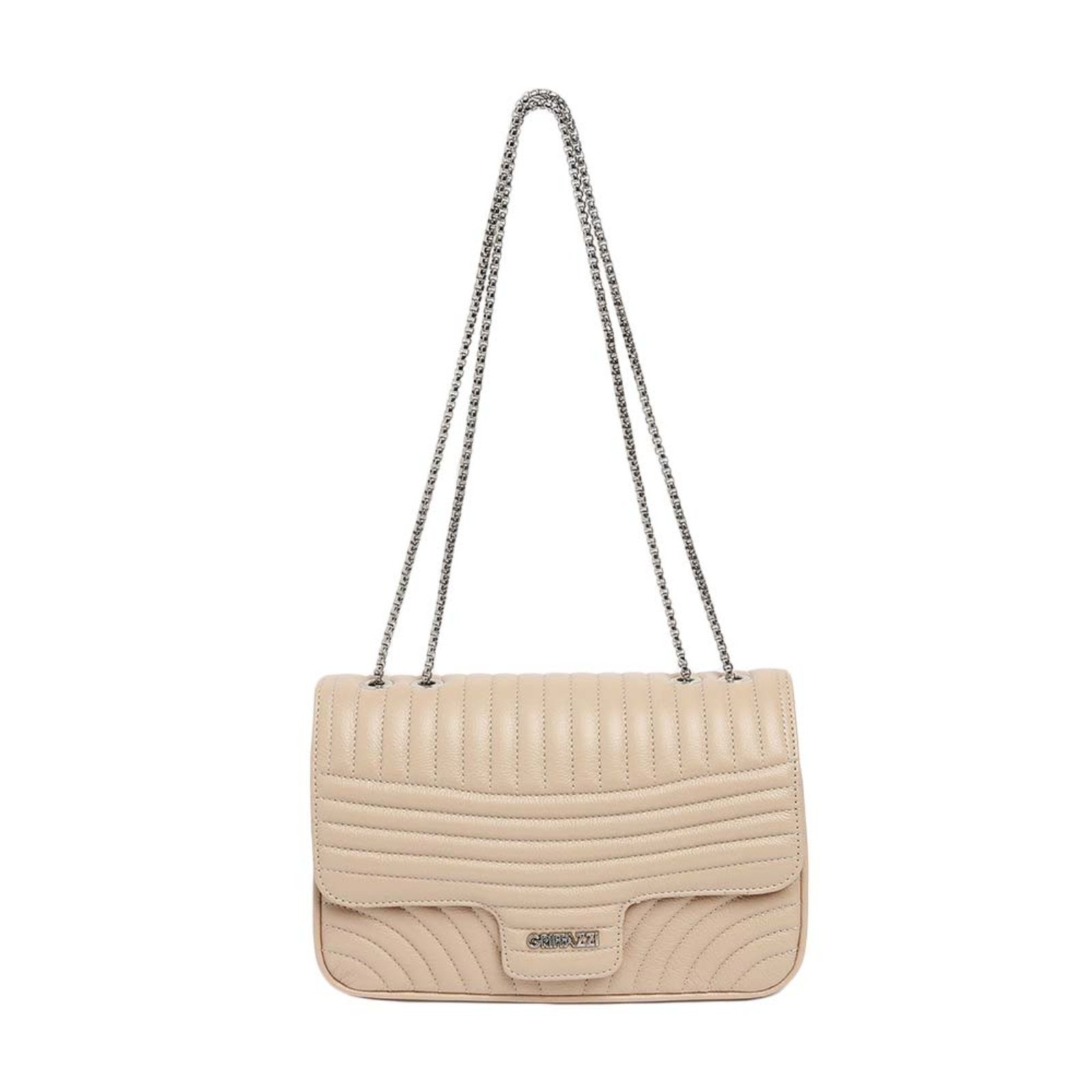 Bolsa de Couro Griffazzi Nude