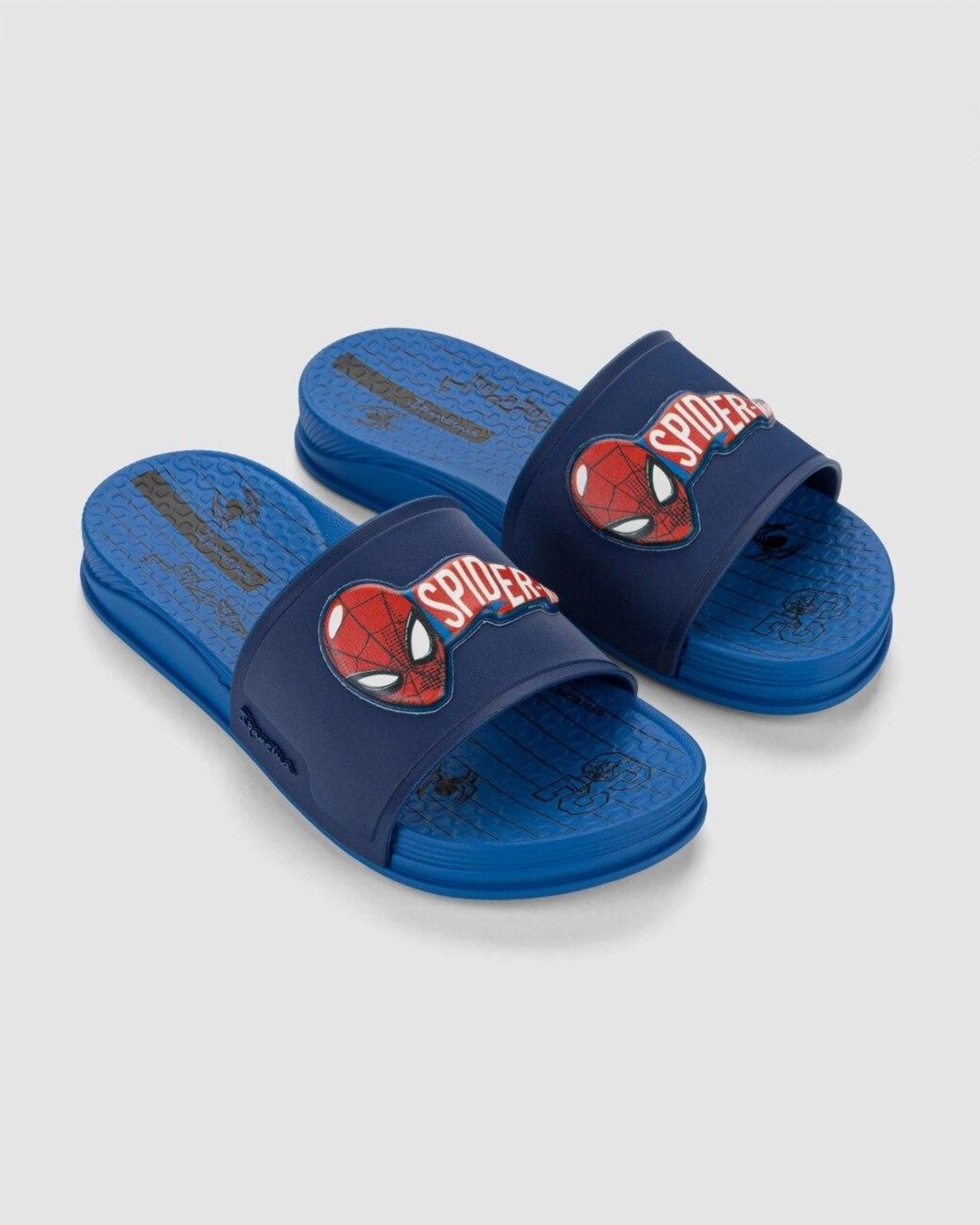 Infantil - Chinelo Slide Ipanema Marvel Spider Men Azul