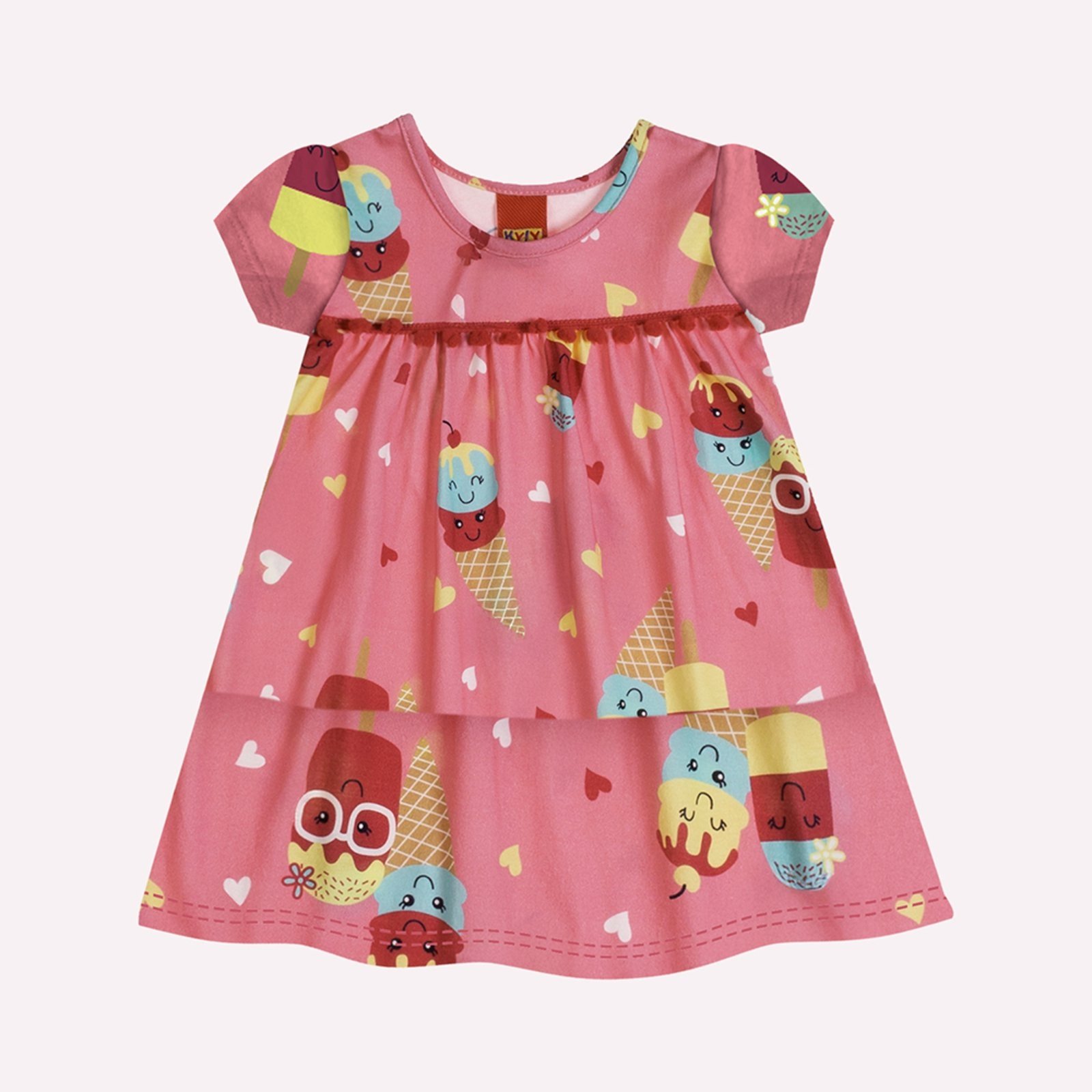 Infantil – Vestido Menina em Algodão Kyly