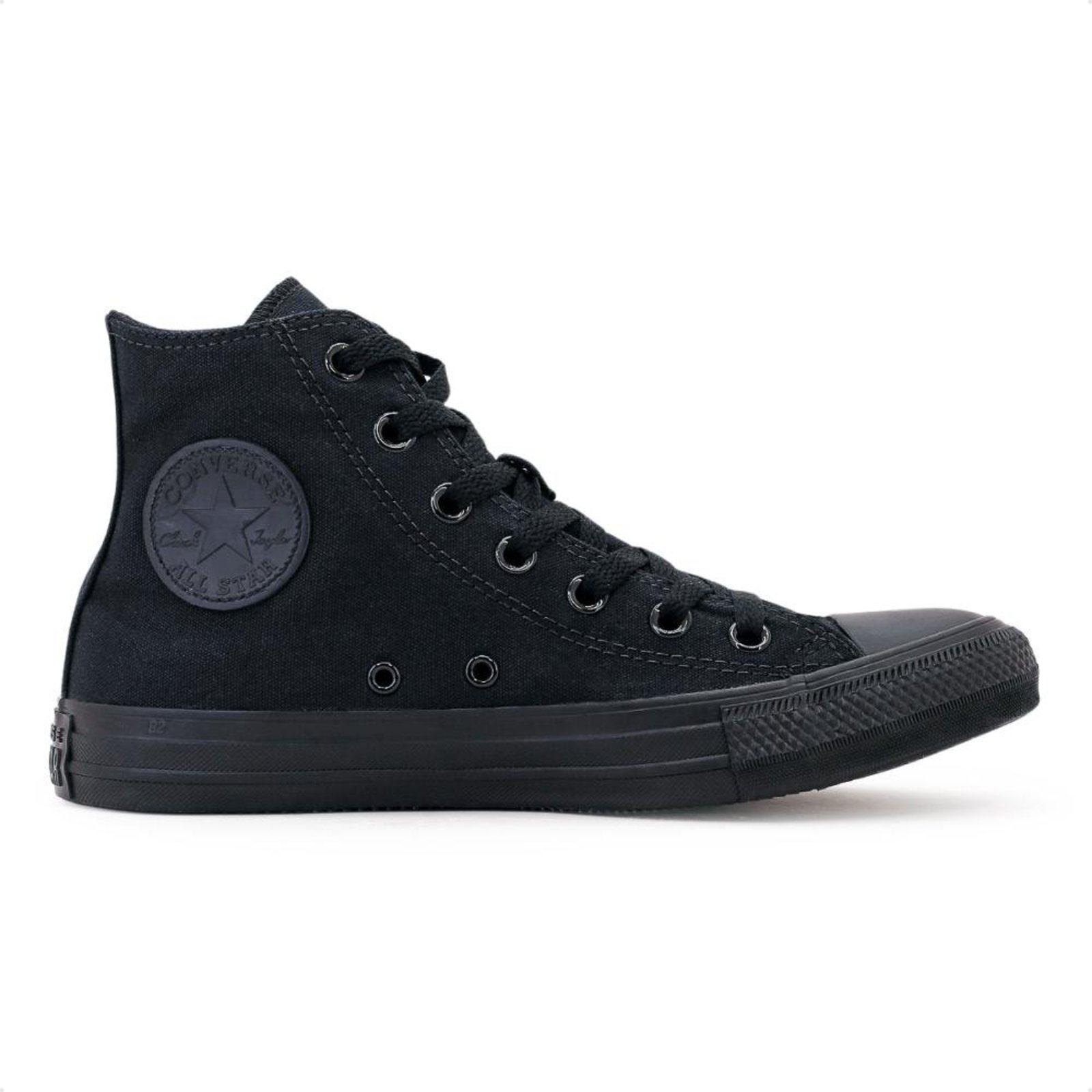 Tênis Converse Chuck Taylor All Star Monochrome Canvas Unissex Preto