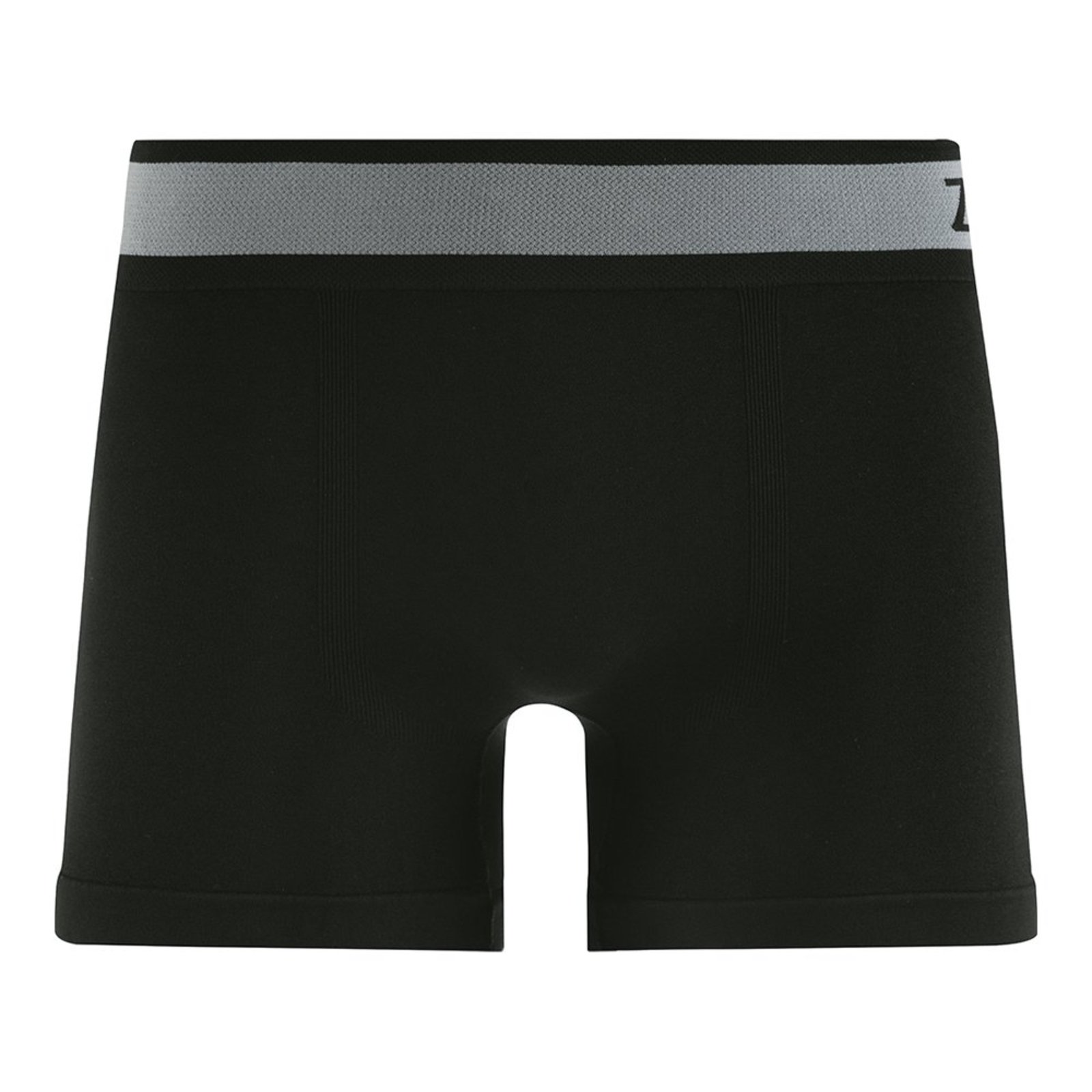 Cueca Boxer sem Costura Lisa Preto