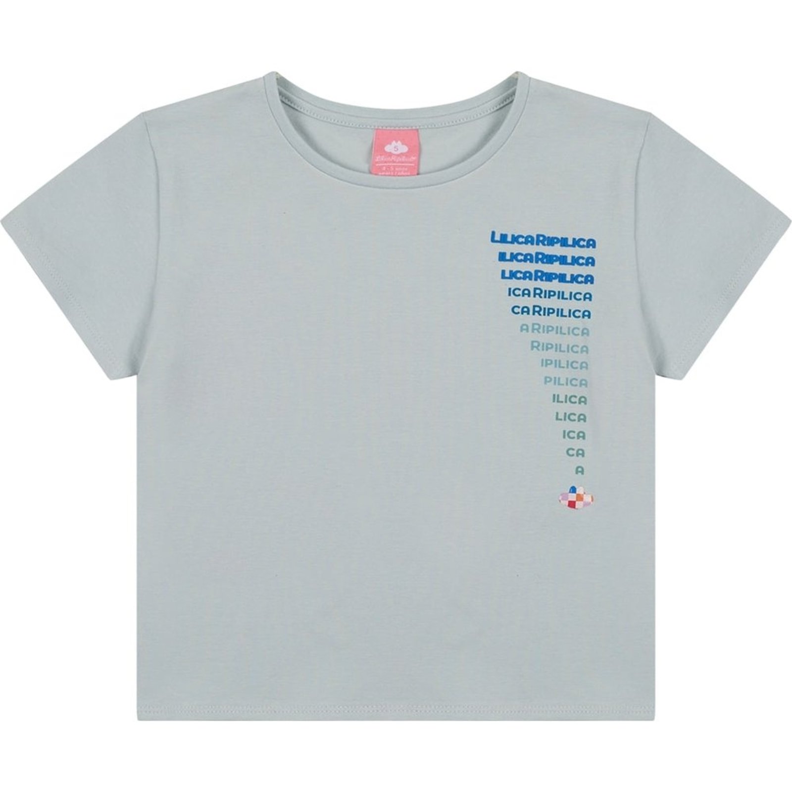 Infantil - Blusa Manga Curta Feminina Lilica Ripilica