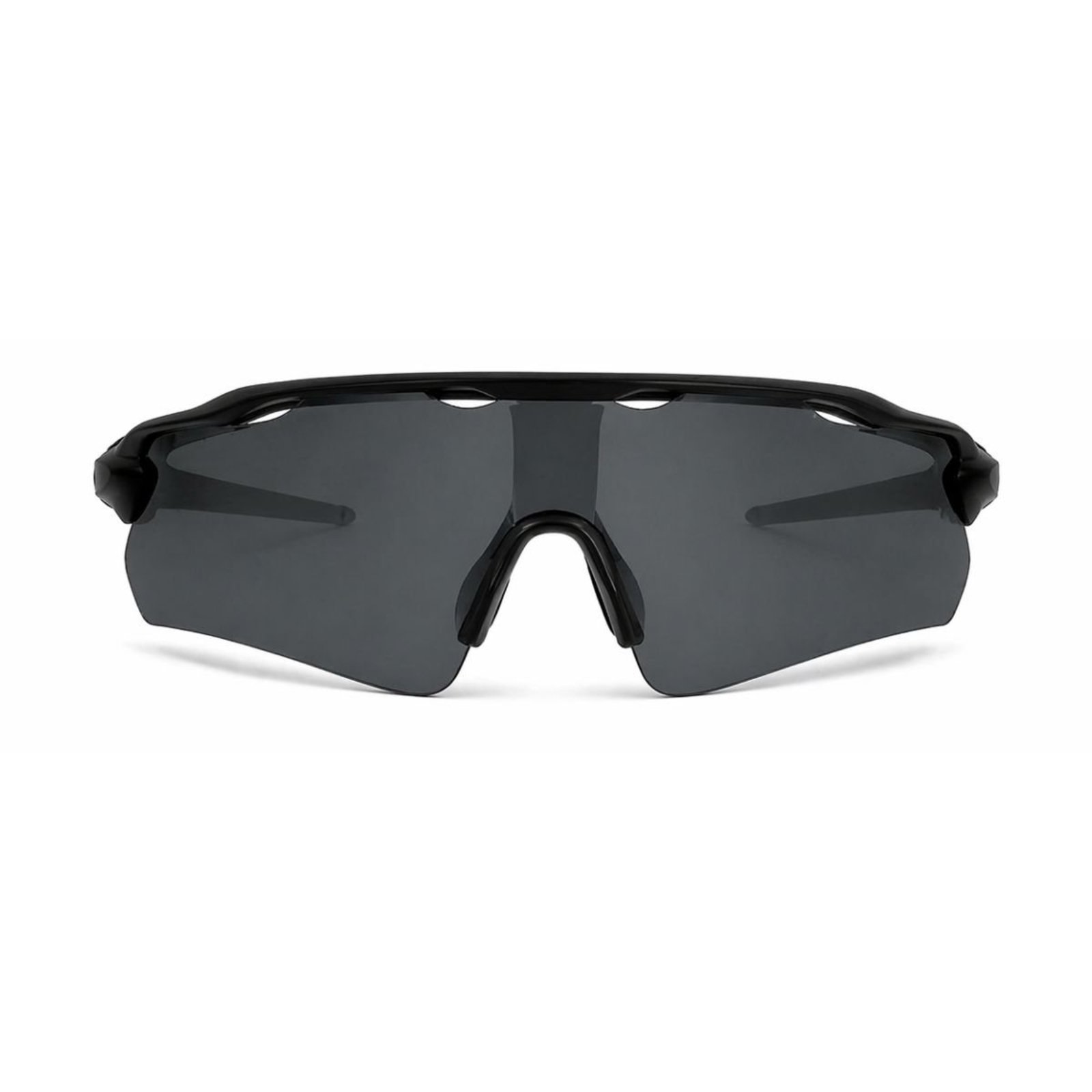 Óculos de Sol Masculino Esportivo Shield Oversized Lente UV400 Ciclista Corrida Bike