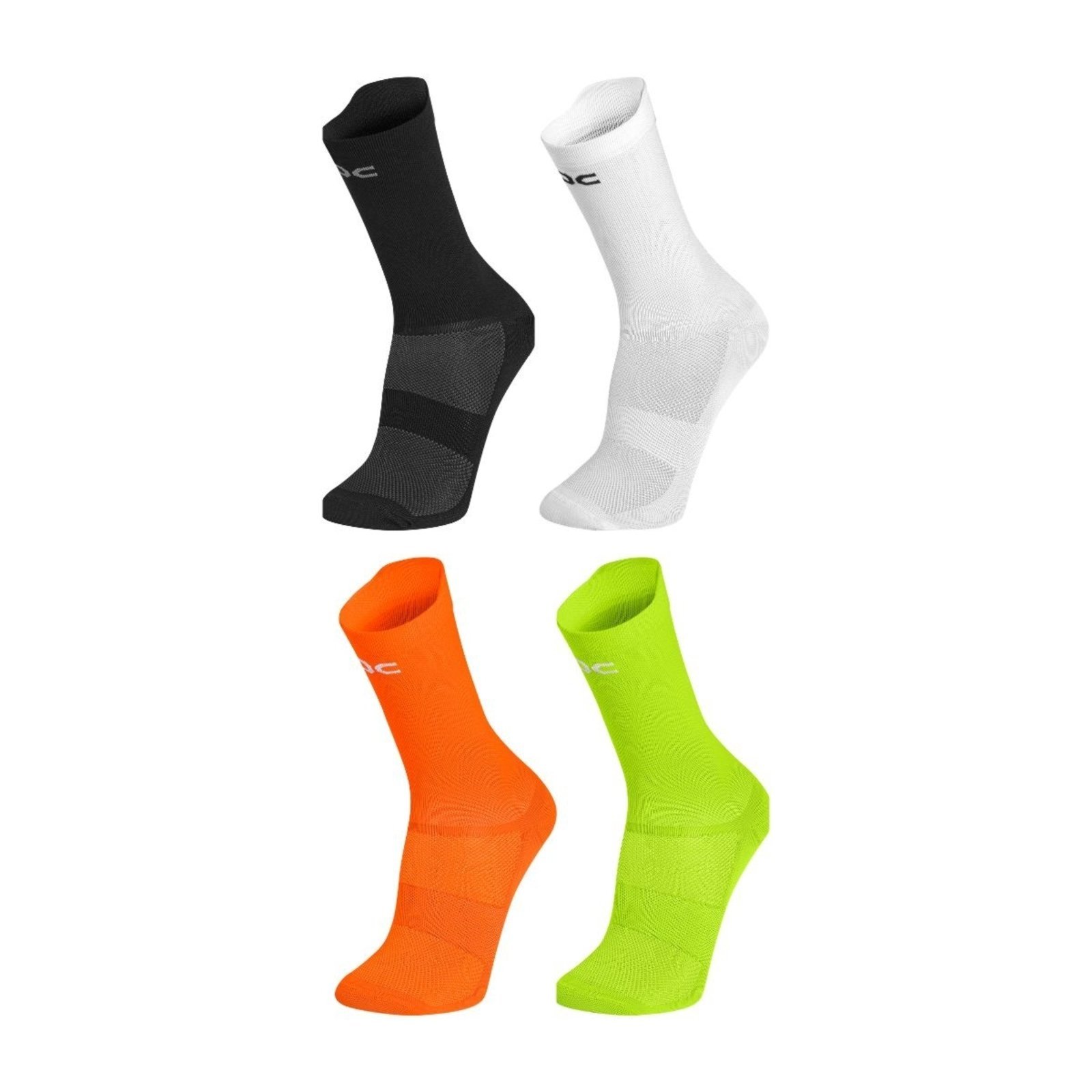Infantil - Kit 4 meia corrida meia run esportiva cano alto respirável, ideal para correr, com mais conforto, autonomia e performance